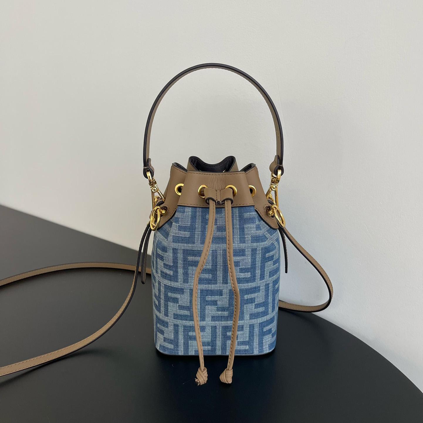 Fendi Mini Mon Tresor Bucket Bag (12x18x10cm) - DesignerGu