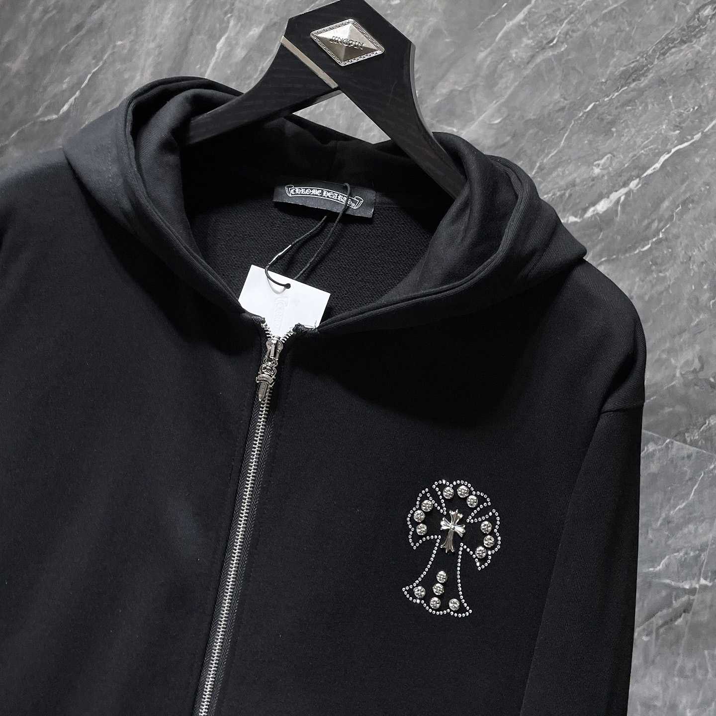 Chrome Hearts Zip Up Hoodie  - DesignerGu