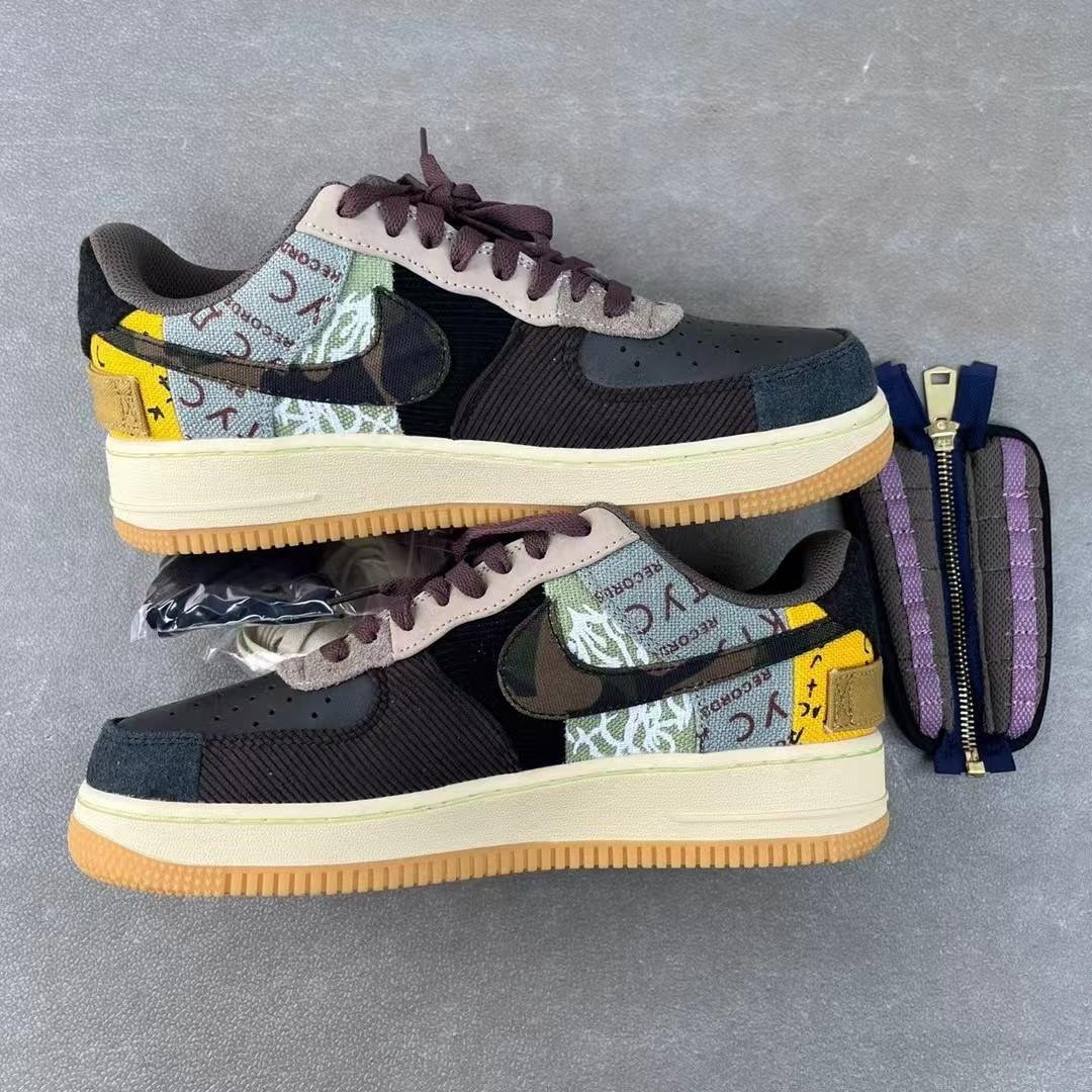 Travis Scott x Nike Air Force 1 Low AF1 Sneaker    CN2405-900  - DesignerGu