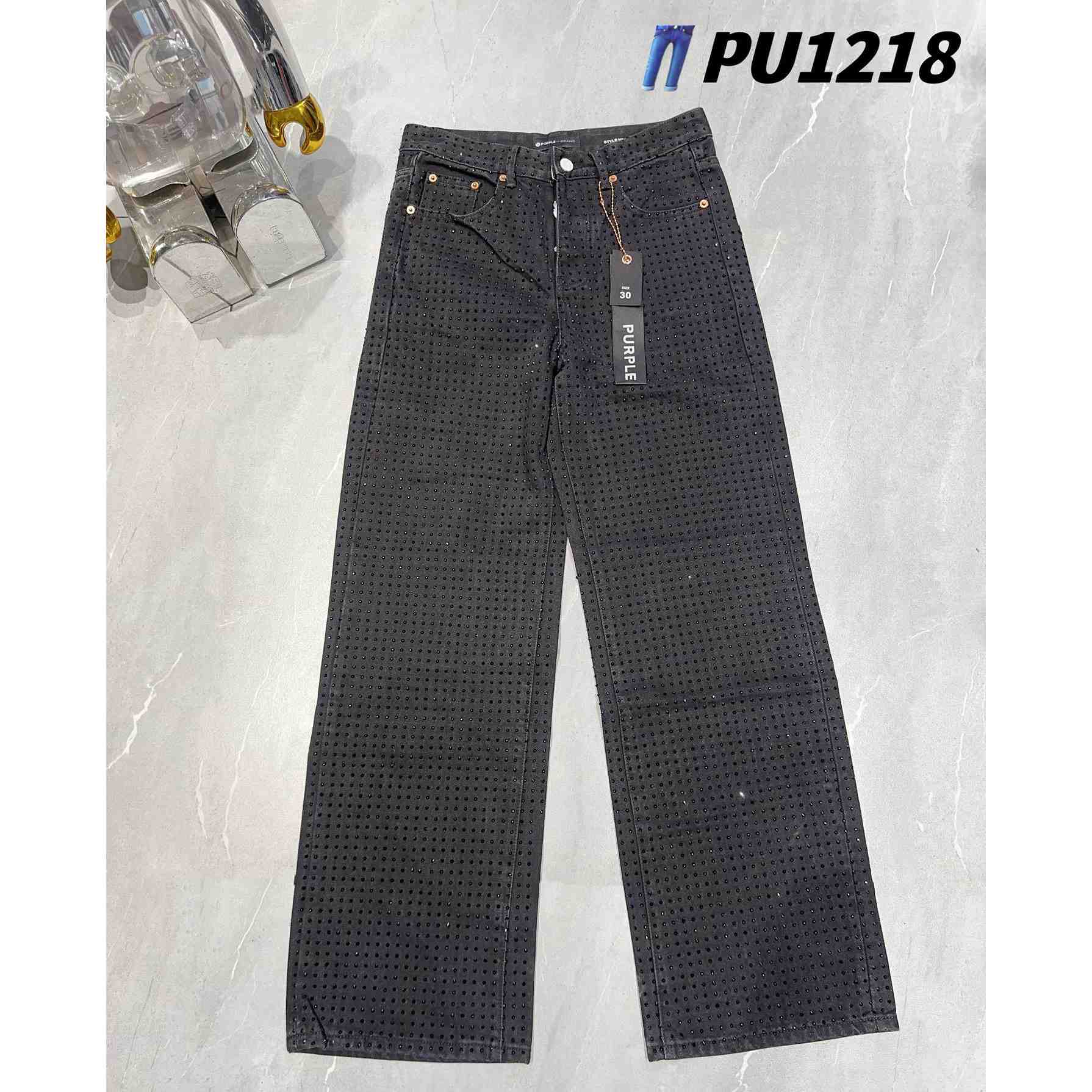 Purple-Brand Jeans   PU1218 - DesignerGu