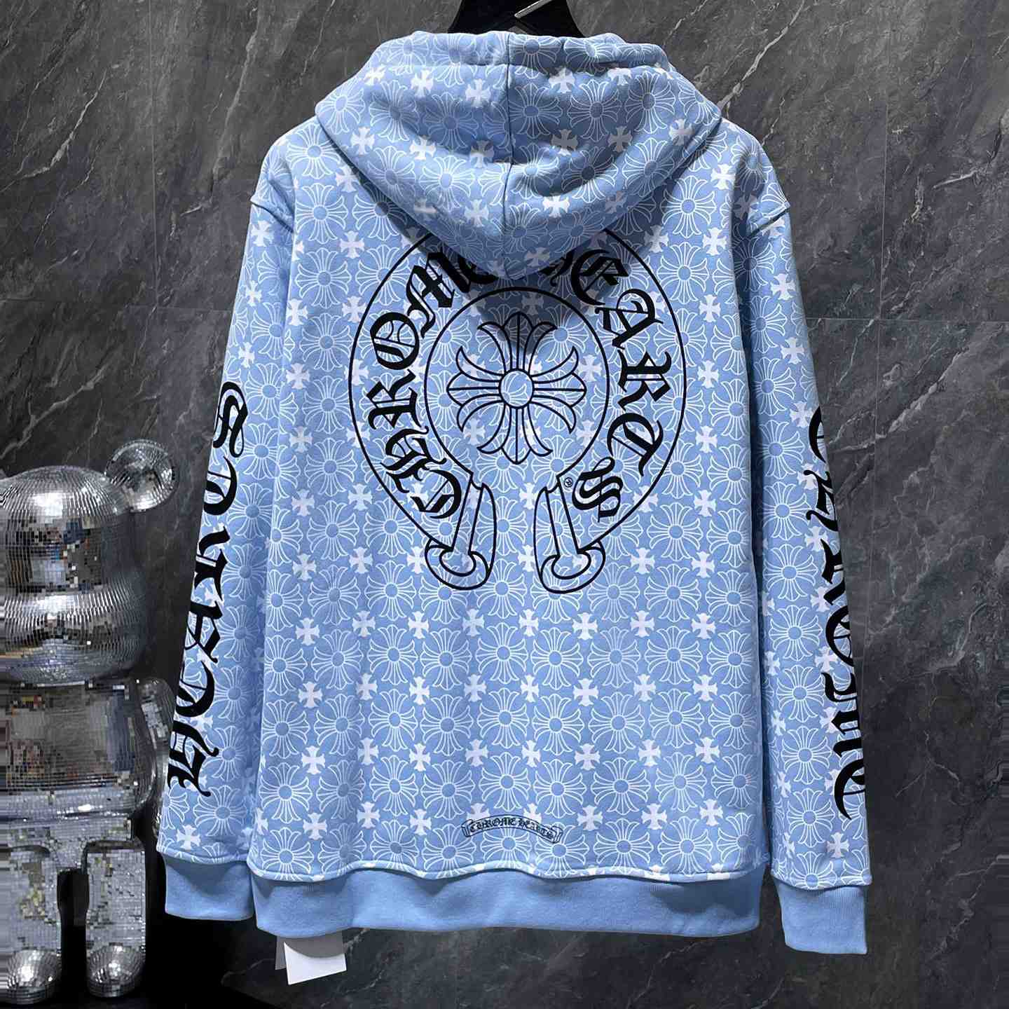 Chrome Hearts Horseshoe Zip Up Hoodie  - DesignerGu