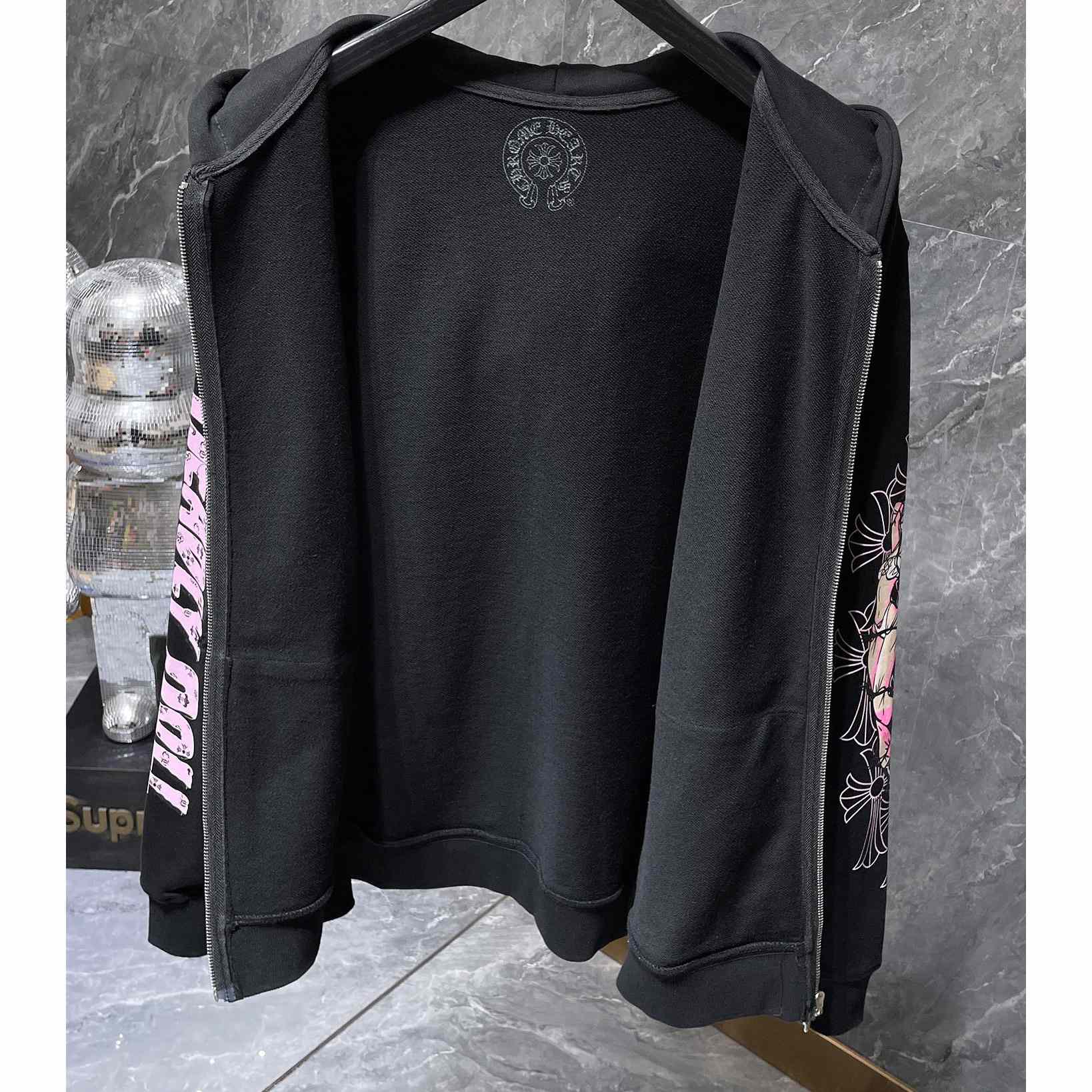 Chrome Hearts Zip Up Hoodie  - DesignerGu