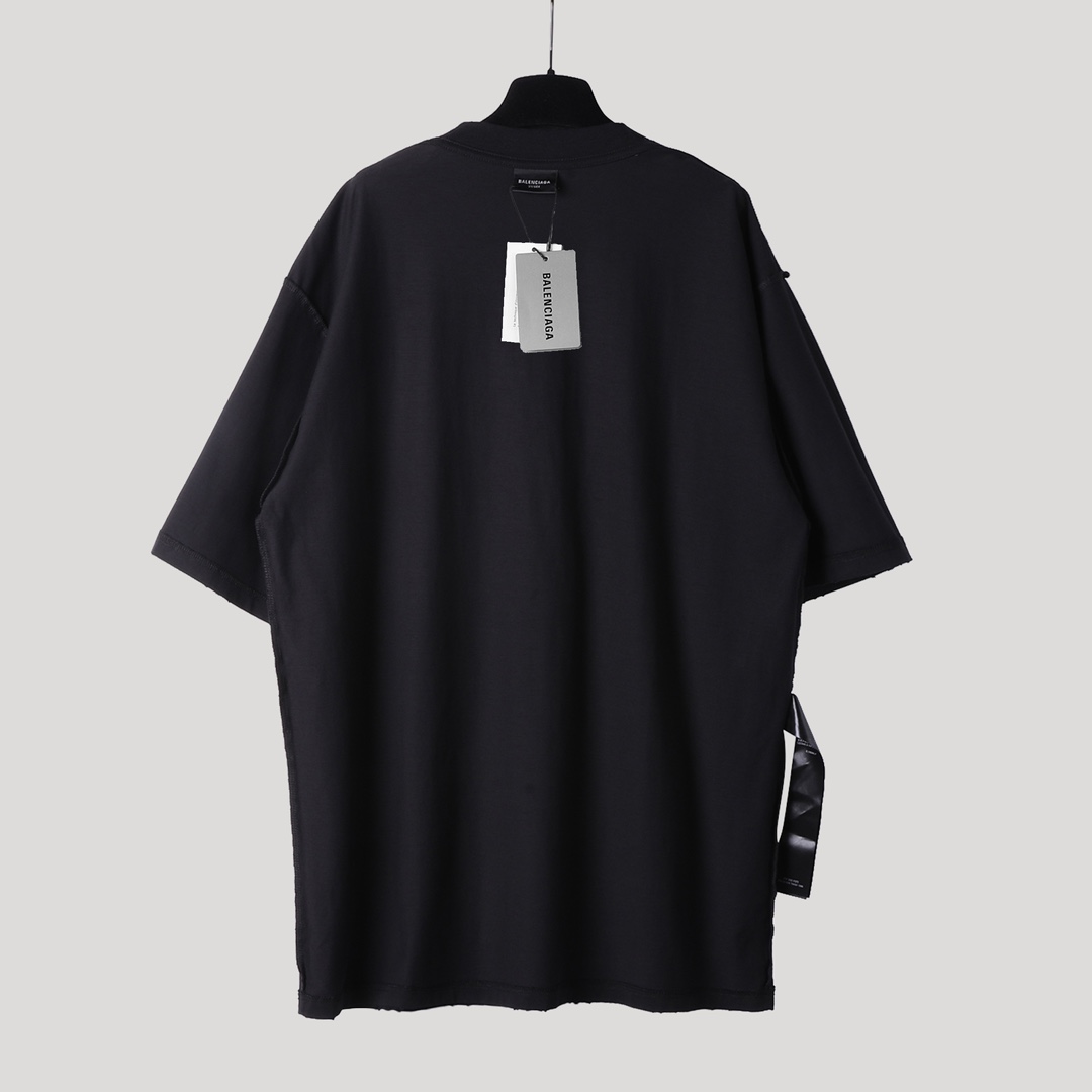 Balenciaga Cotton T-Shirt  - DesignerGu