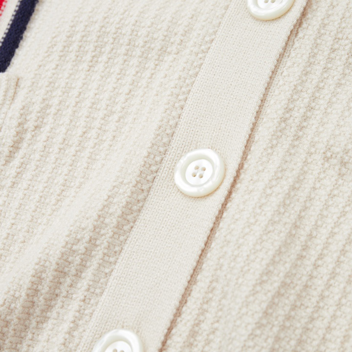 Gucci Knit Cotton Cardigan With Patch - DesignerGu