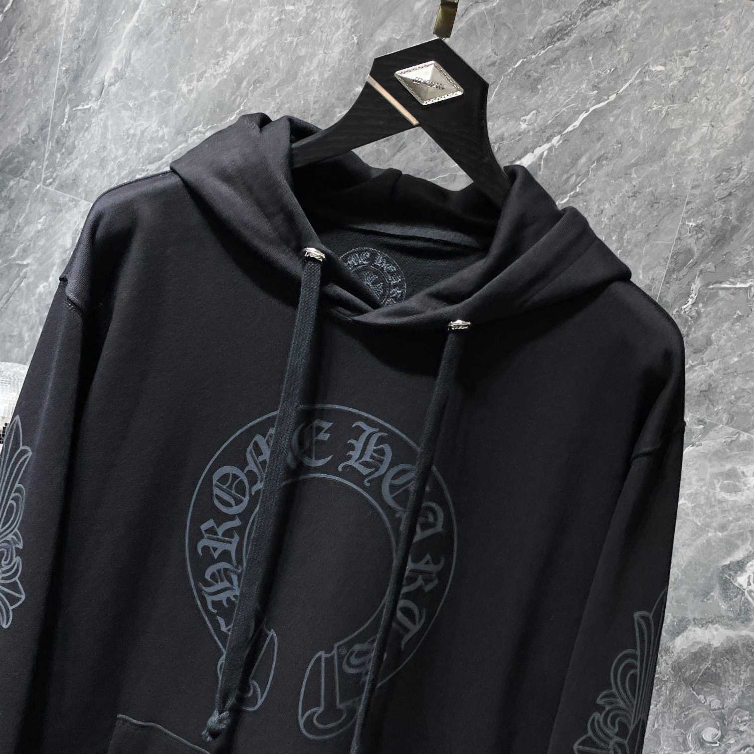 Chrome Hearts Chomper Black Hoodie - DesignerGu