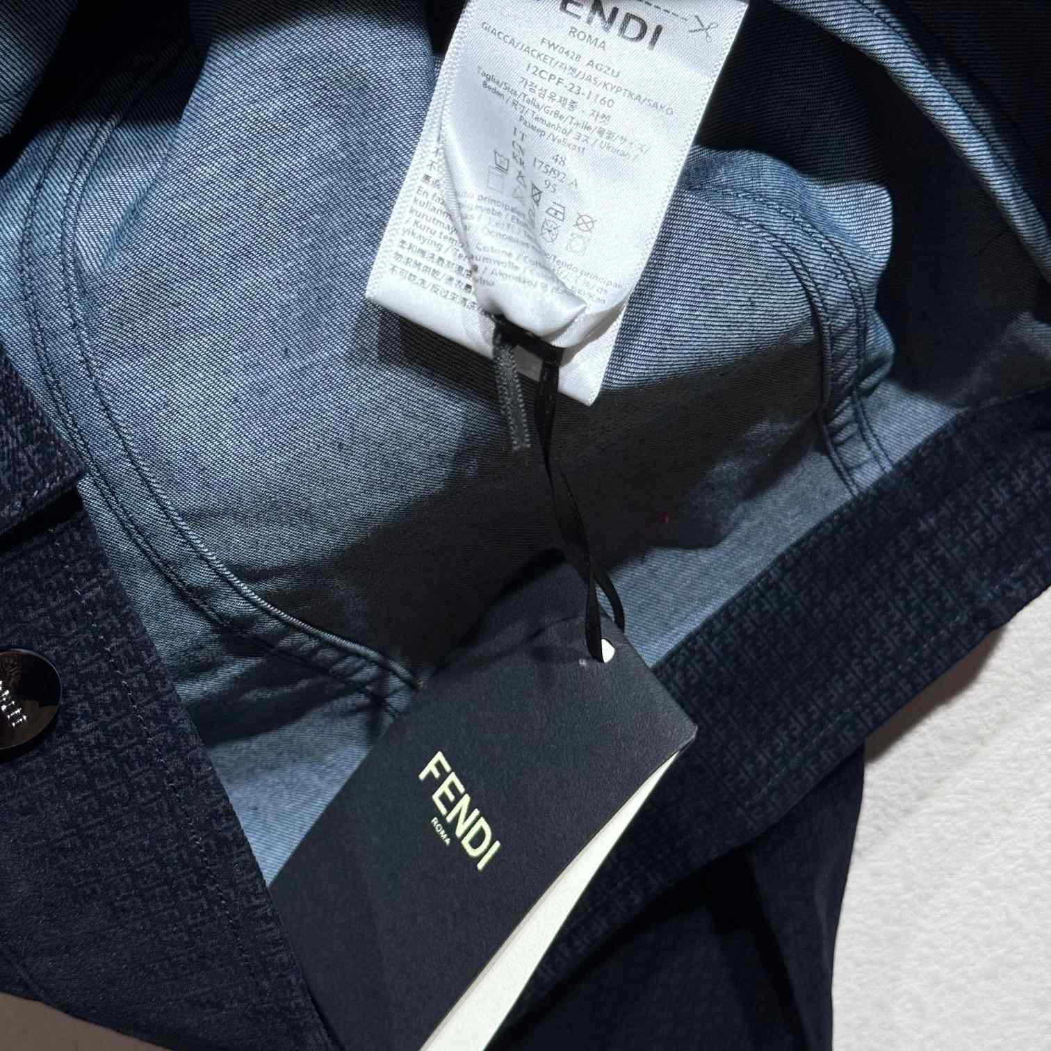 Fendi Jeans Jacket - DesignerGu