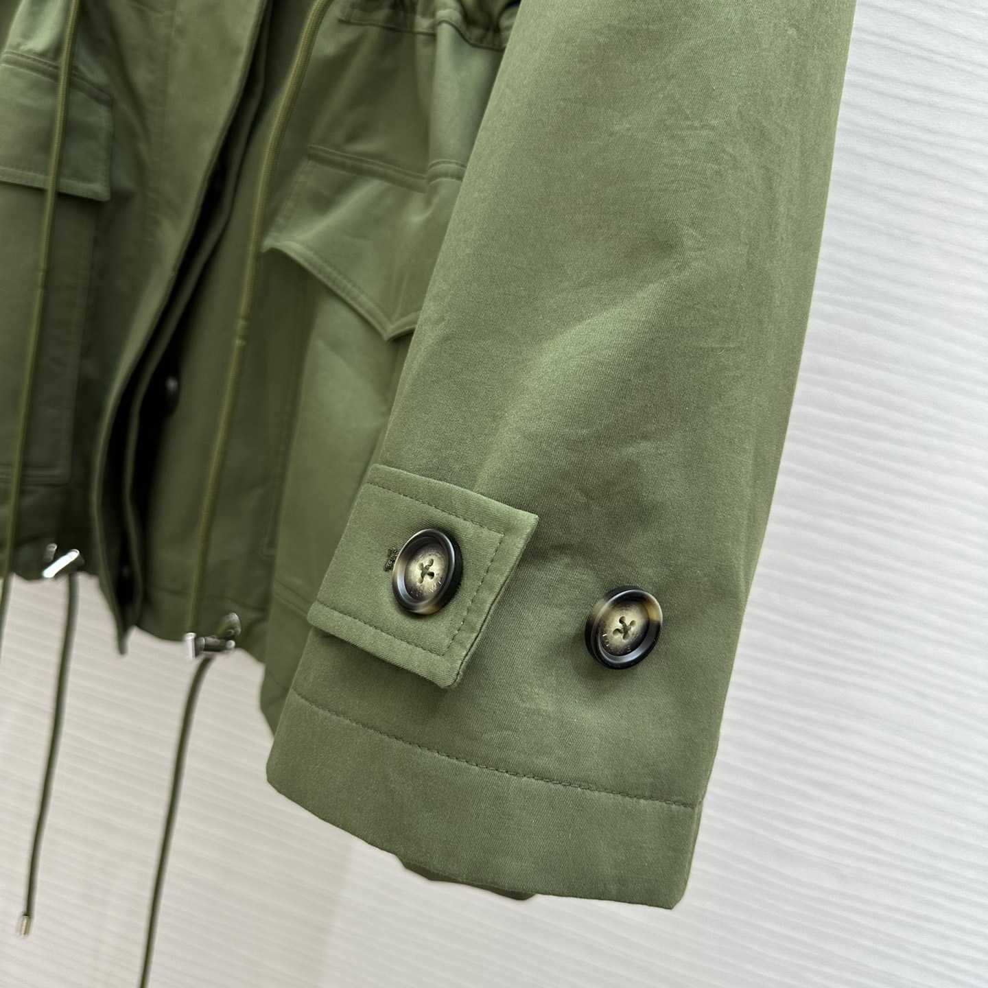 Loewe Short Parka In Cotton - DesignerGu