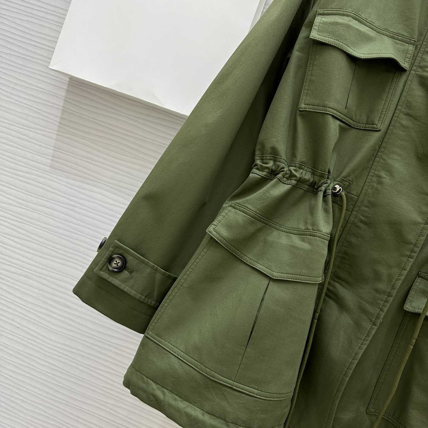 Loewe Short Parka In Cotton - DesignerGu