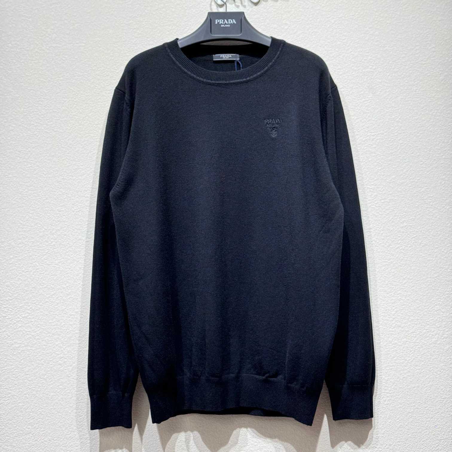 Prada Logo Crewneck - DesignerGu