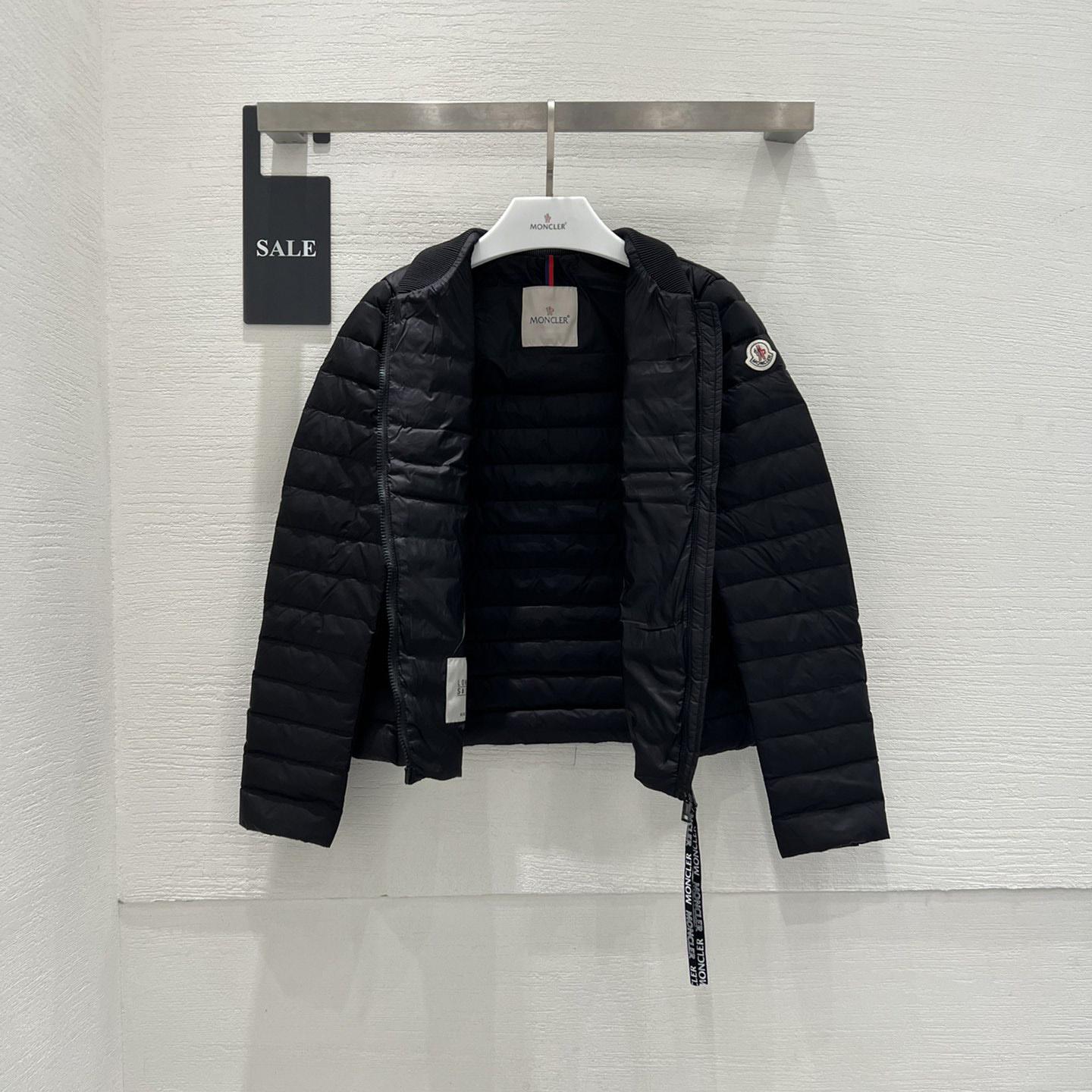 Moncler Blenca Black Puffer Jacket - DesignerGu