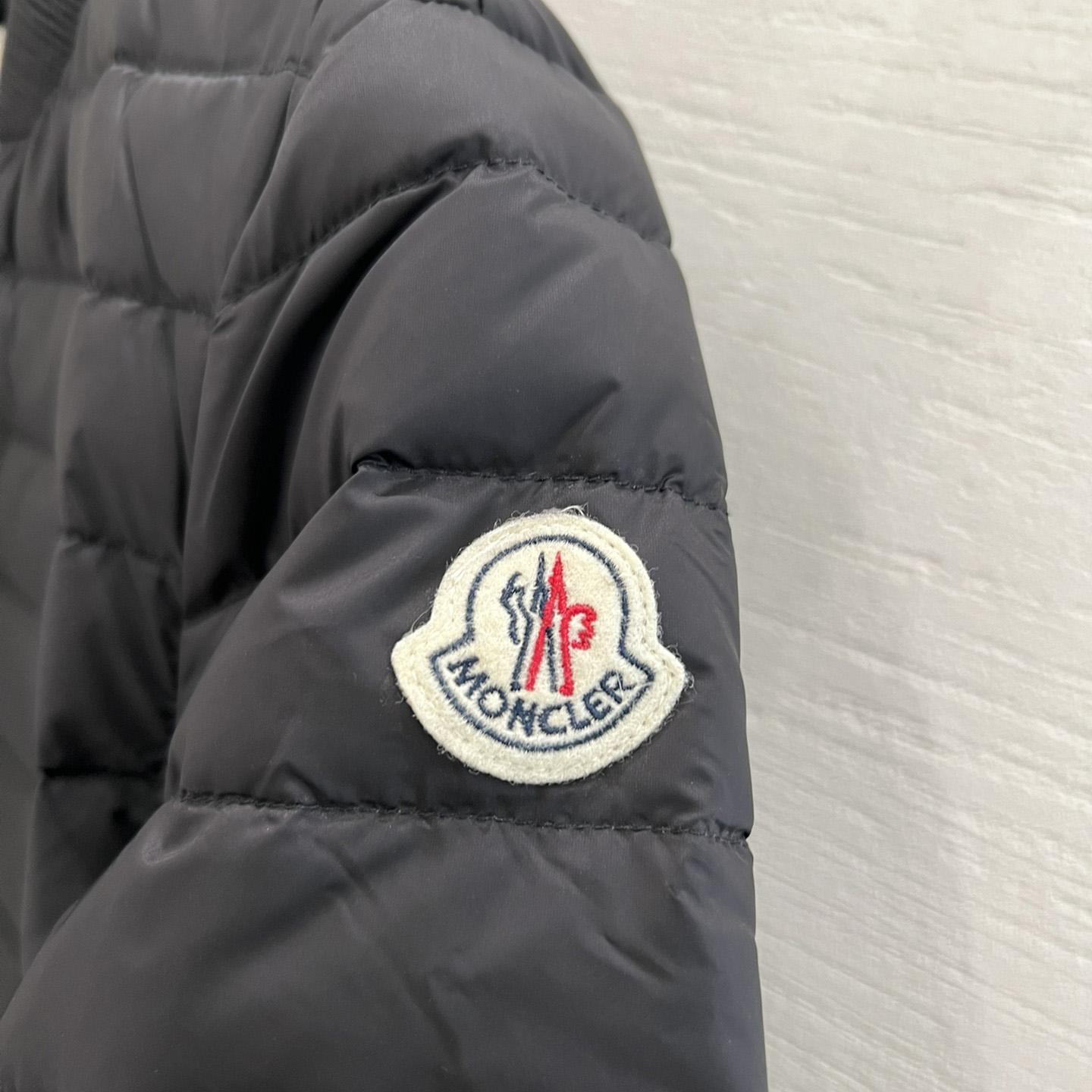 Moncler Blenca Black Puffer Jacket - DesignerGu