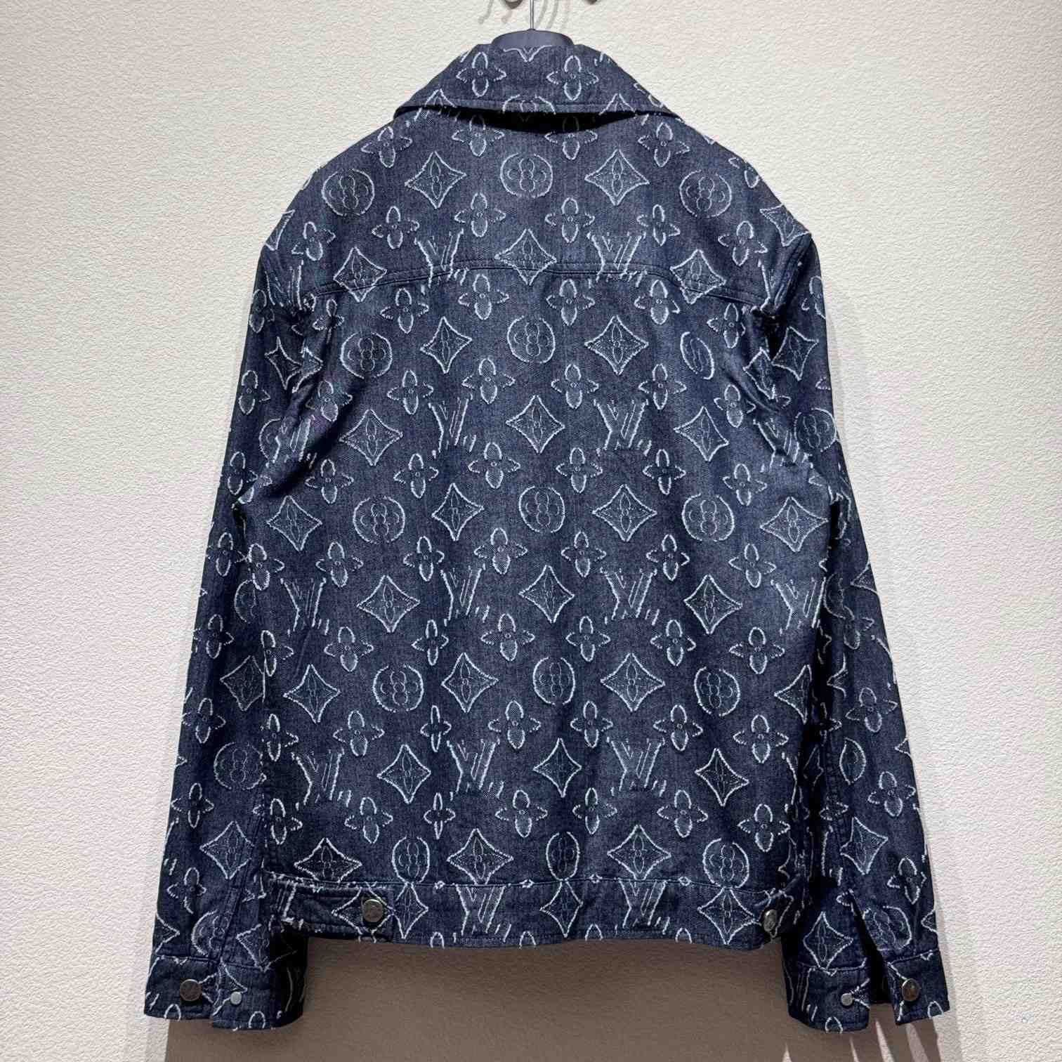 Louis Vuitton Monogram Printed Denim Jacket - DesignerGu