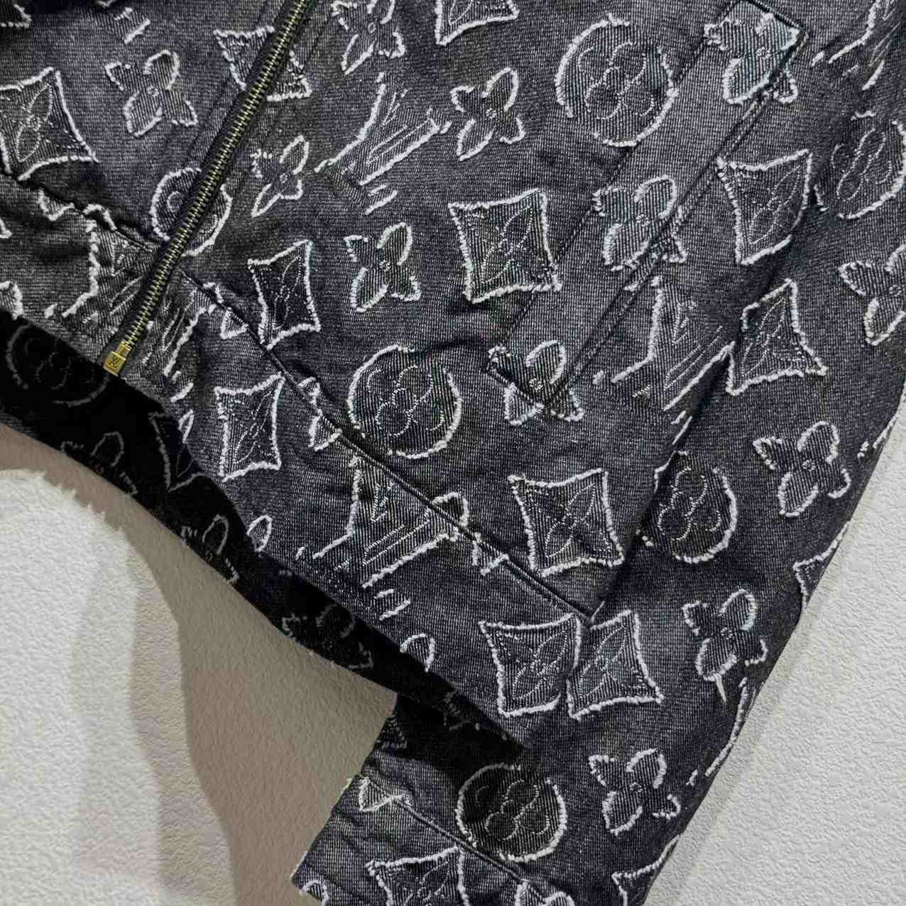 Louis Vuitton Monogram Printed Denim Jacket - DesignerGu