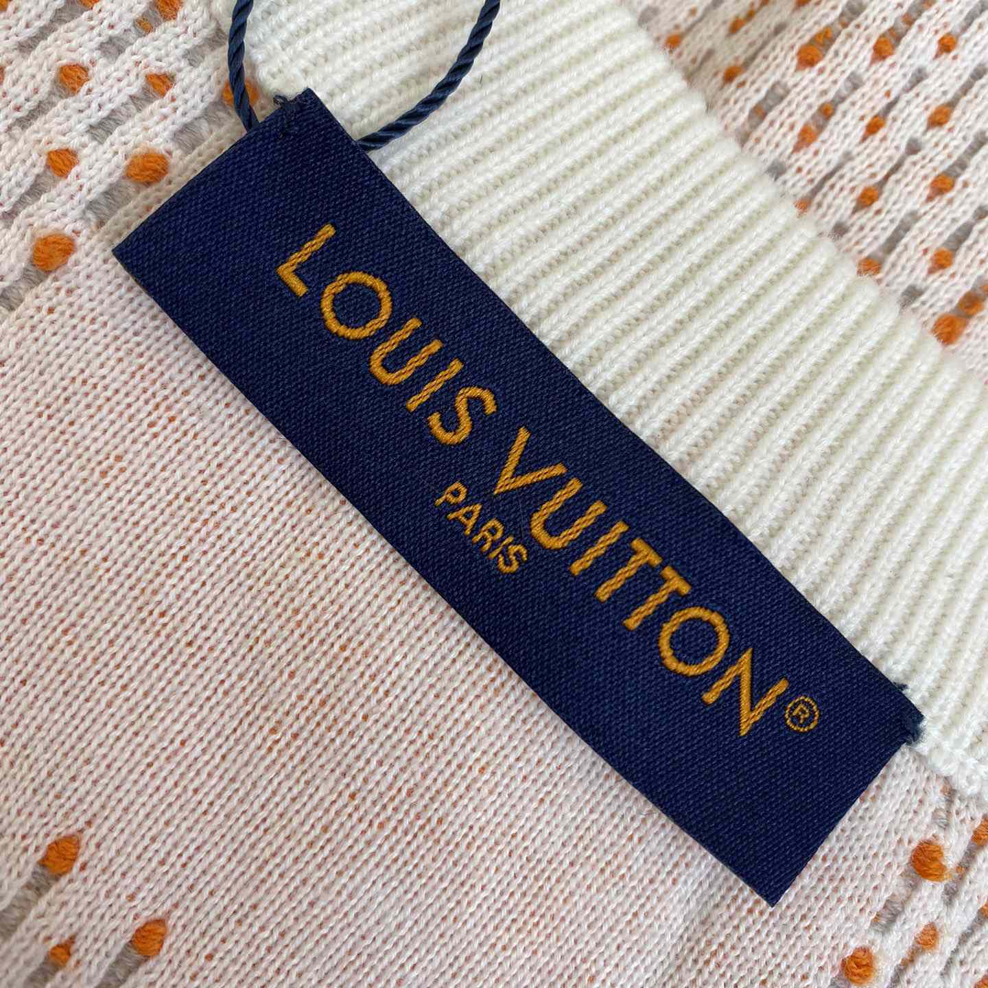 Louis Vuitton Damier Jacquard Cotton Pullover - DesignerGu