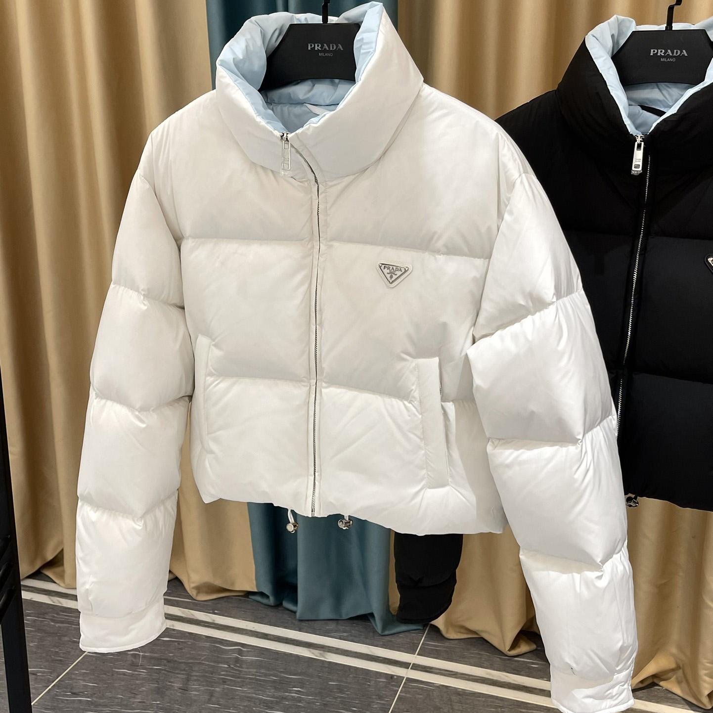 Prada Cropped Padded Jacket - DesignerGu