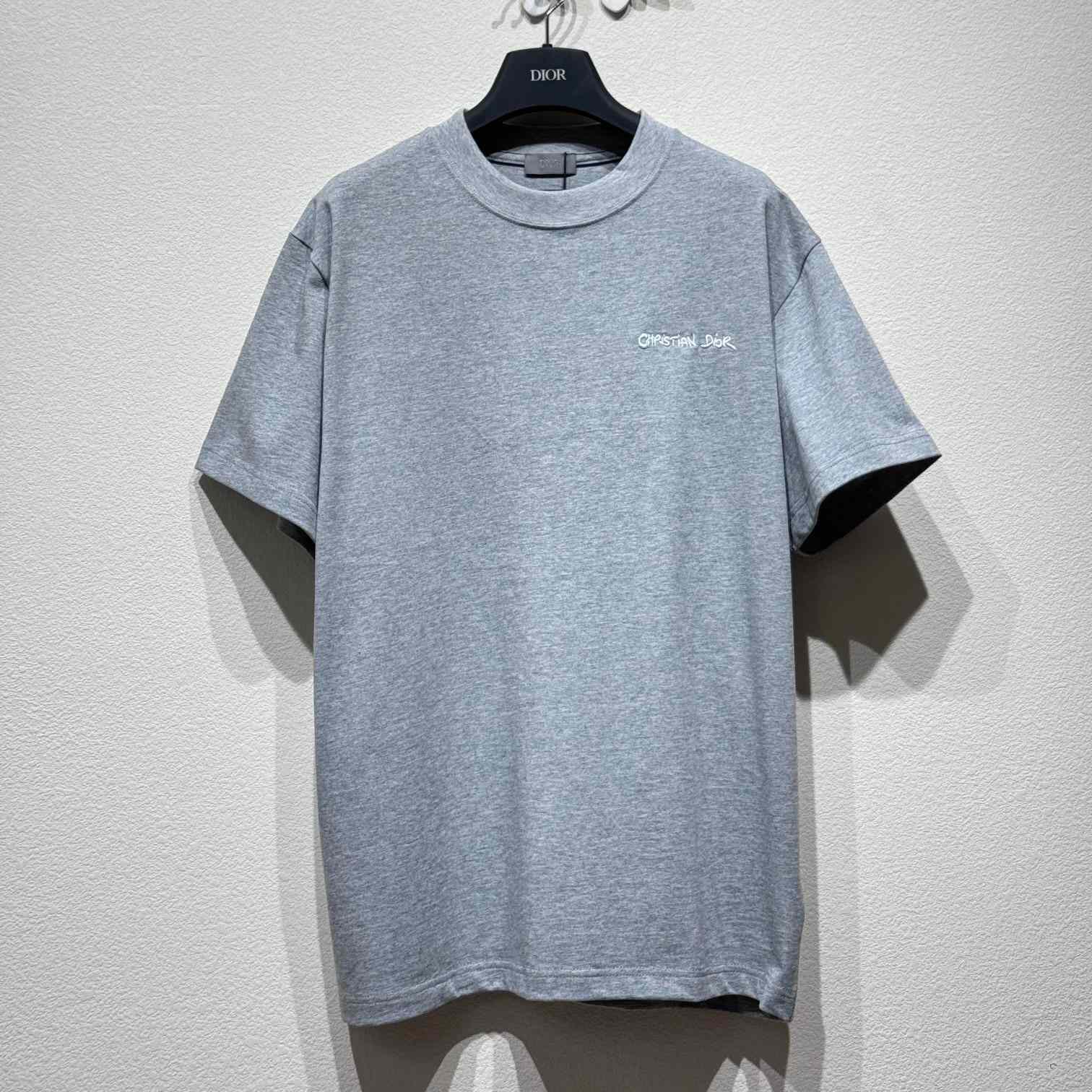 Christian Dior Tag T-shirt, Relaxed Fit - DesignerGu