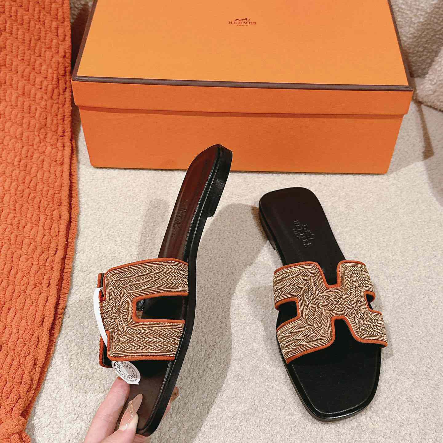 Hermes Oran Sandal - DesignerGu