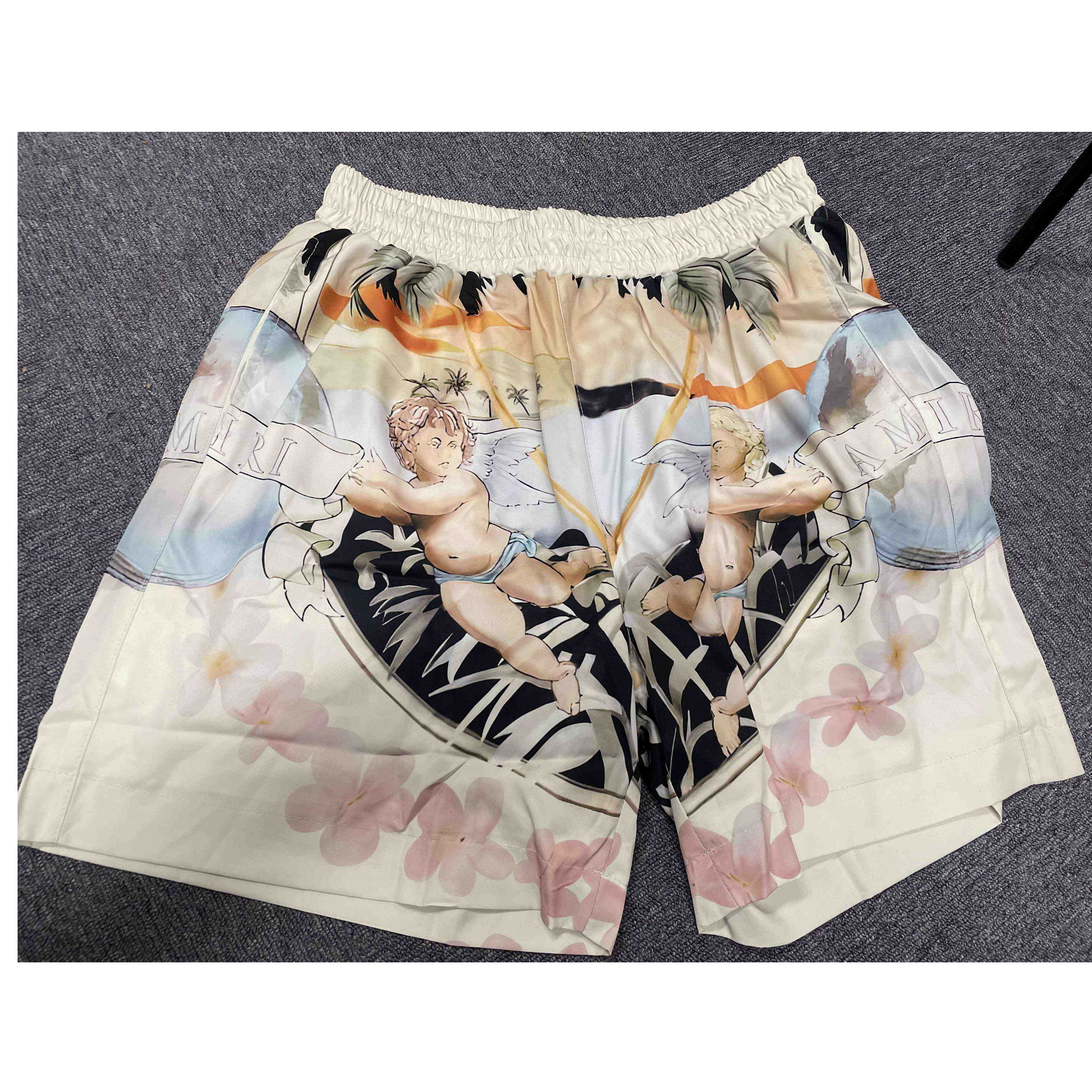 Amiri H-Hose Kurz Silk Shorts - DesignerGu