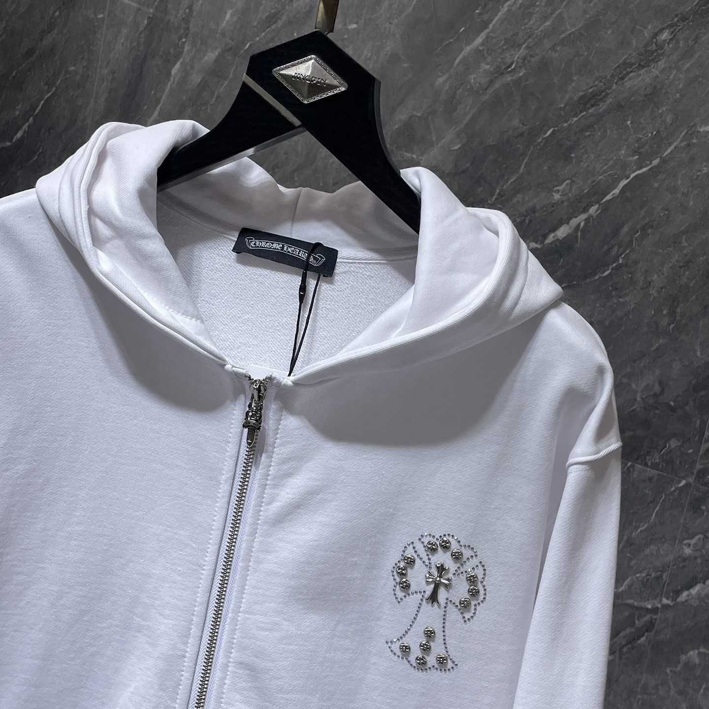 Chrome Hearts Zip Up Hoodie  - DesignerGu