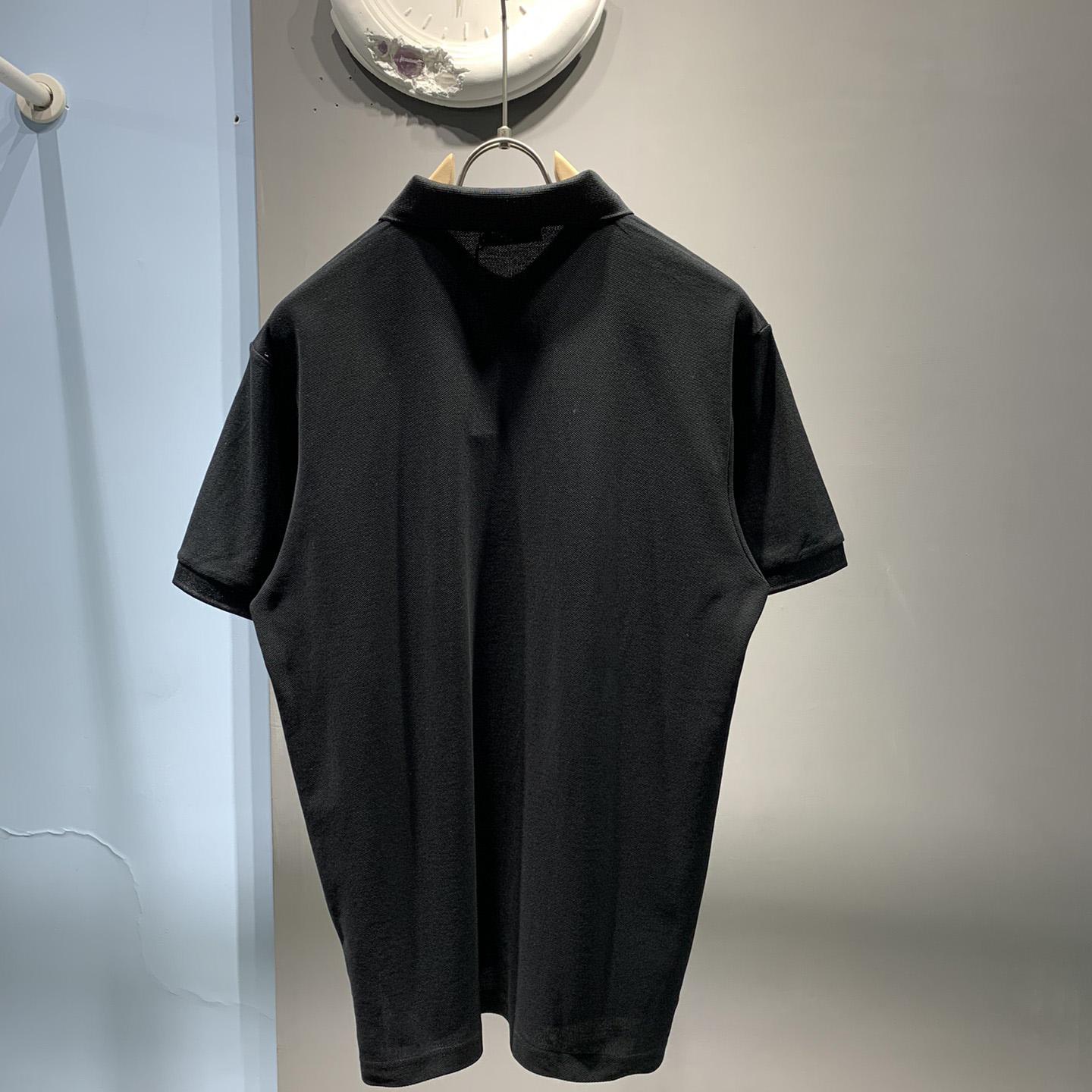 Prada Piqué Polo Shirt - DesignerGu