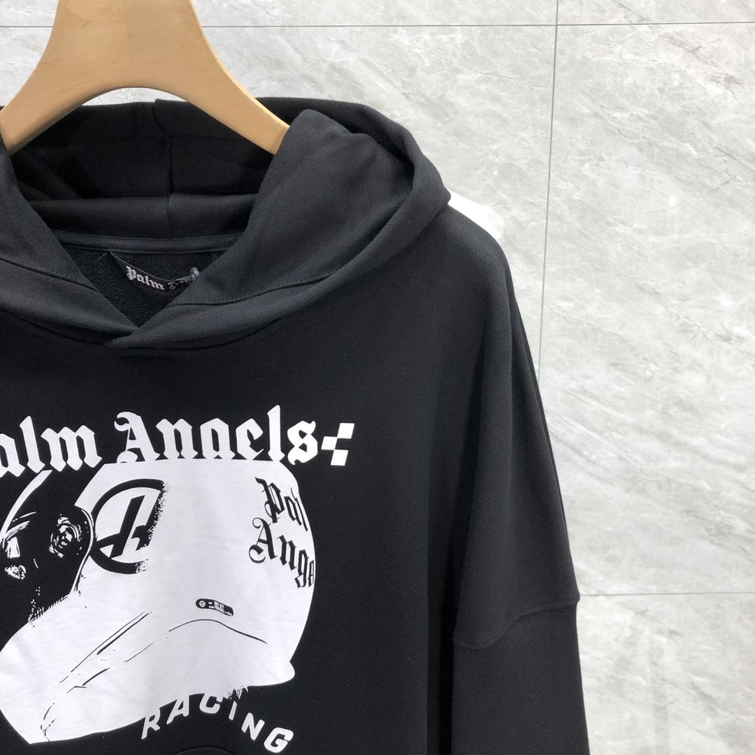 Palm Angels Racing Helmet Hoodie - DesignerGu