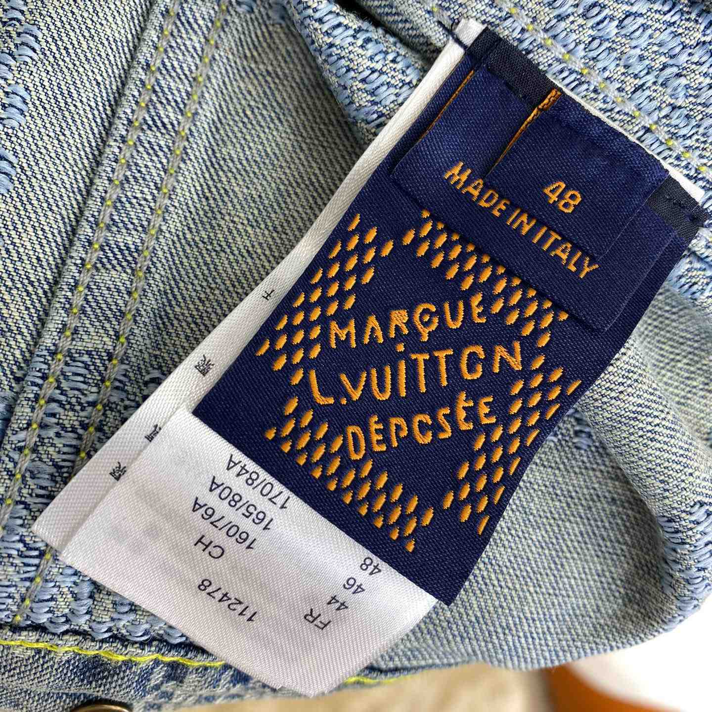 Louis Vuitton Damier Denim Jacket - DesignerGu