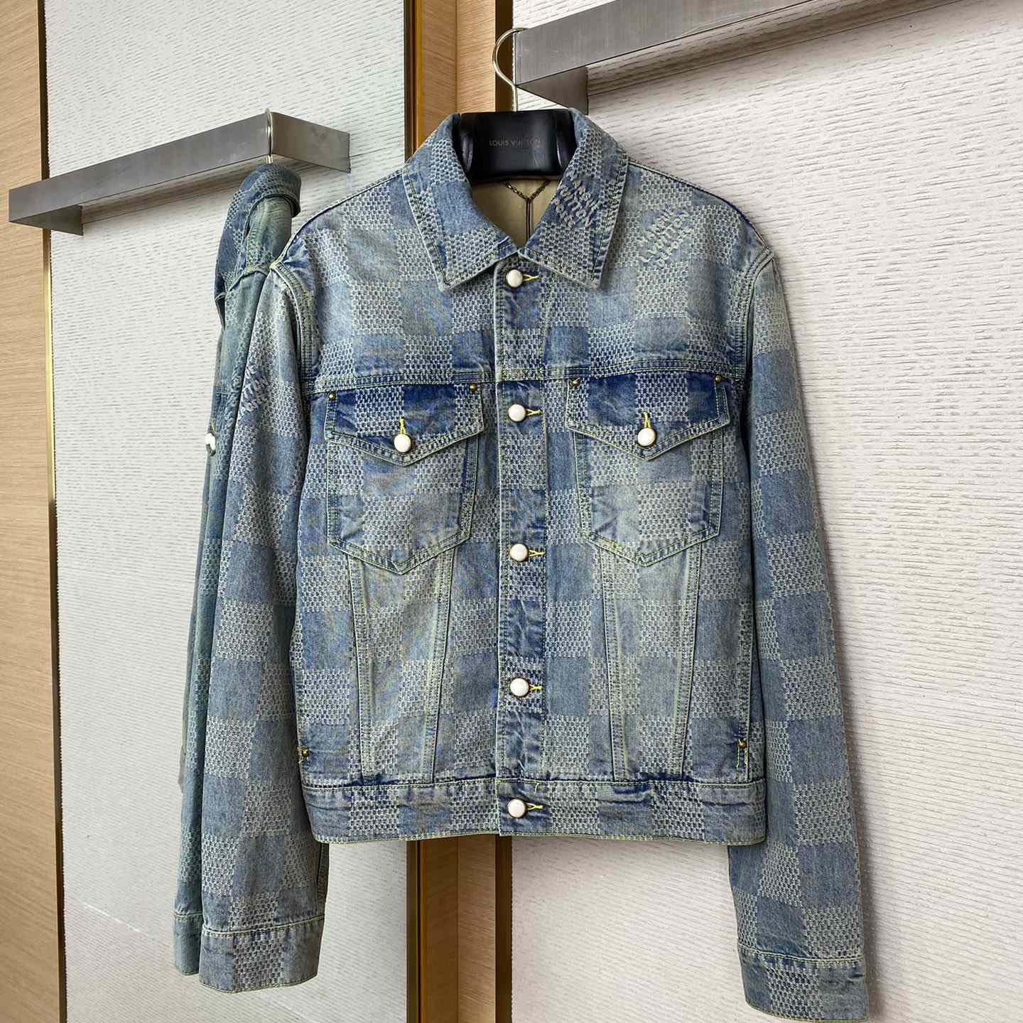 Louis Vuitton Damier Denim Jacket - DesignerGu