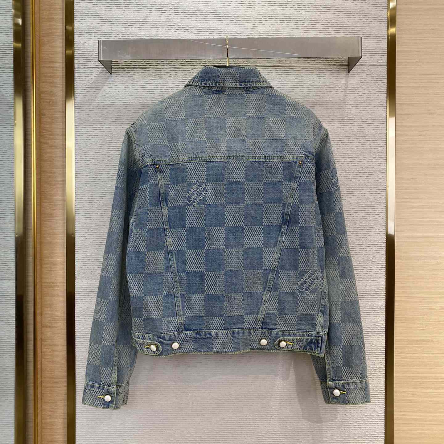 Louis Vuitton Damier Denim Jacket - DesignerGu