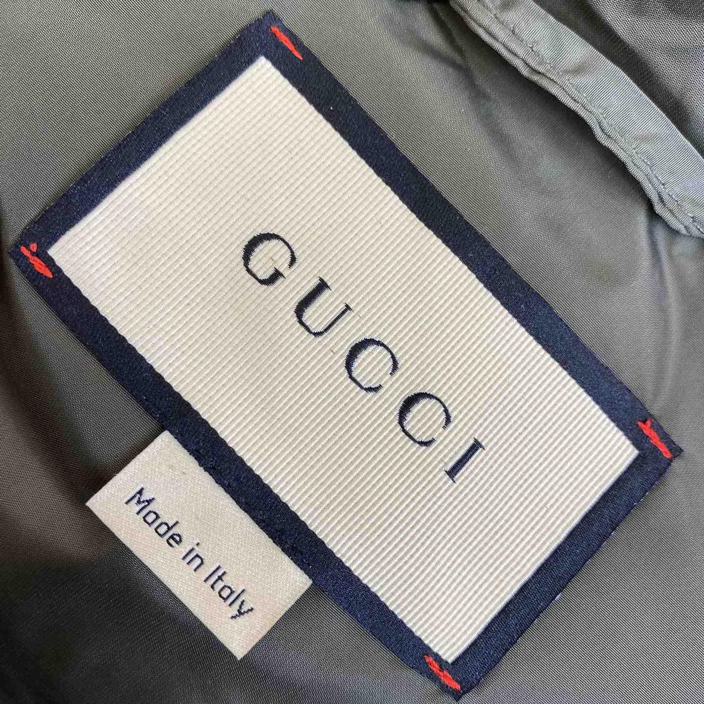 Gucci Jumbo GG Canvas Down Vest - DesignerGu