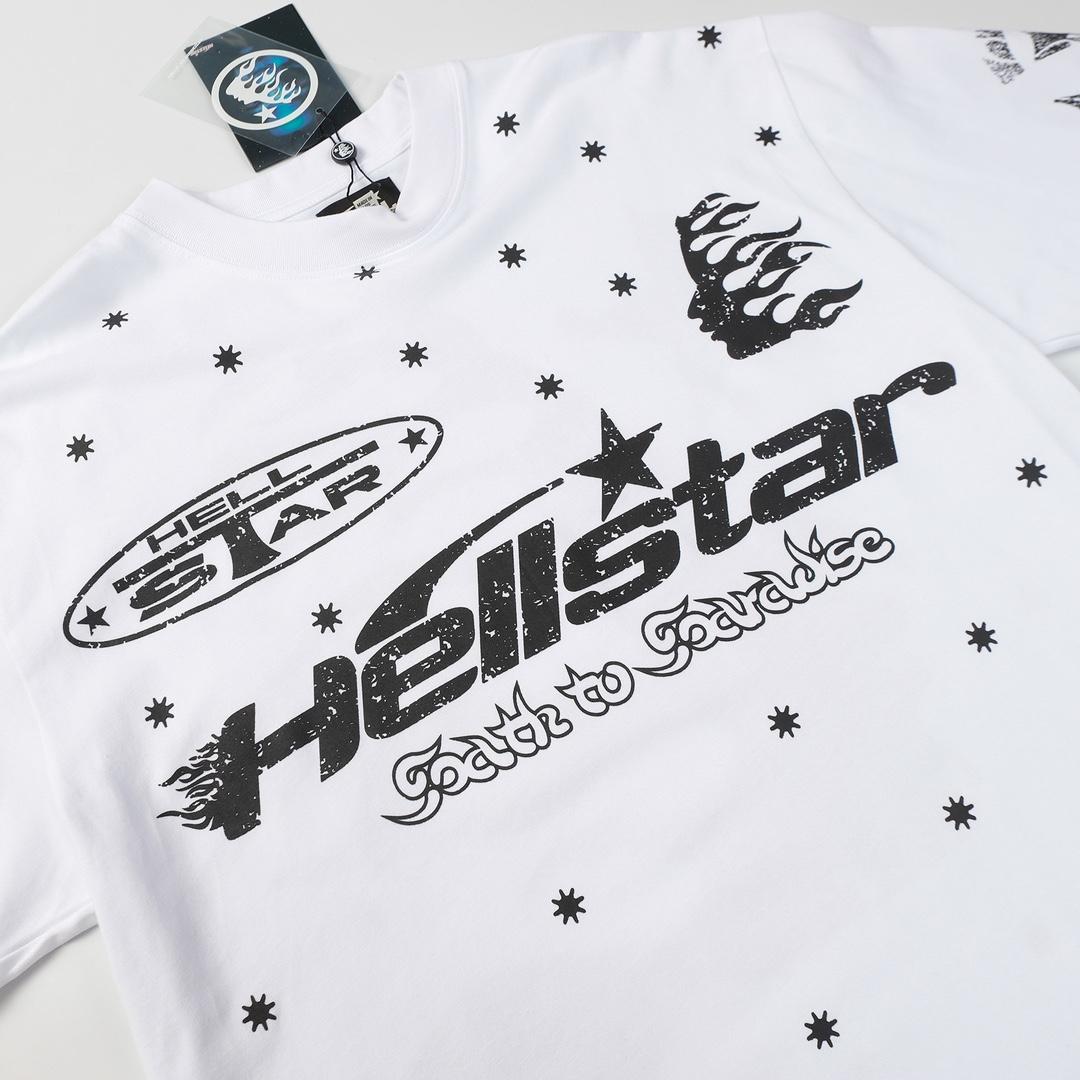 Hellstar Meteor Flame Limited Edition Long Sleeve T-Shirt - DesignerGu