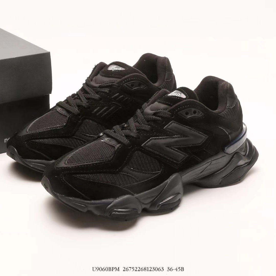 New Balance NB 9060  “Triple Black”  Sneakers      U9060BPM - DesignerGu