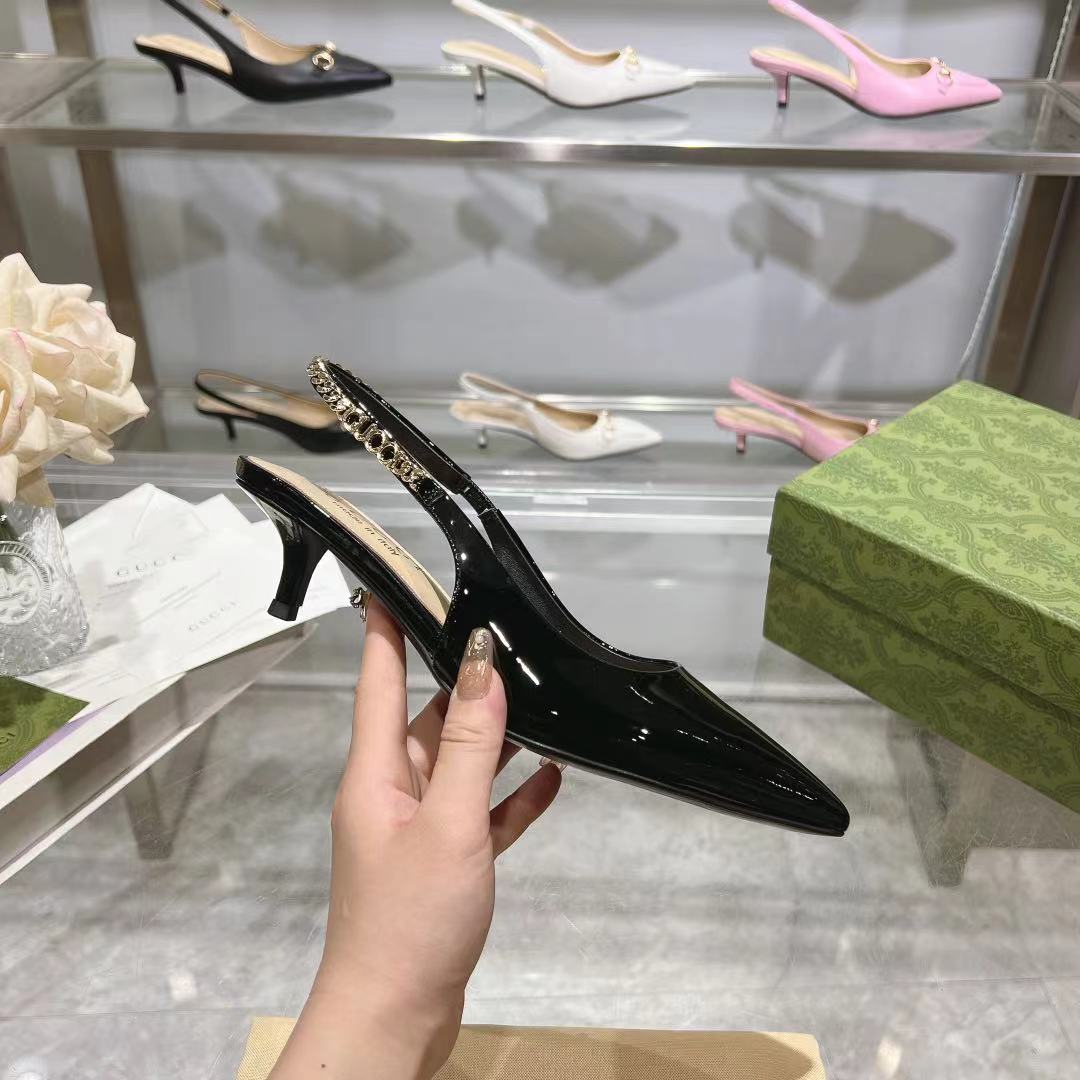 Gucci Signoria Slingback Pump - DesignerGu