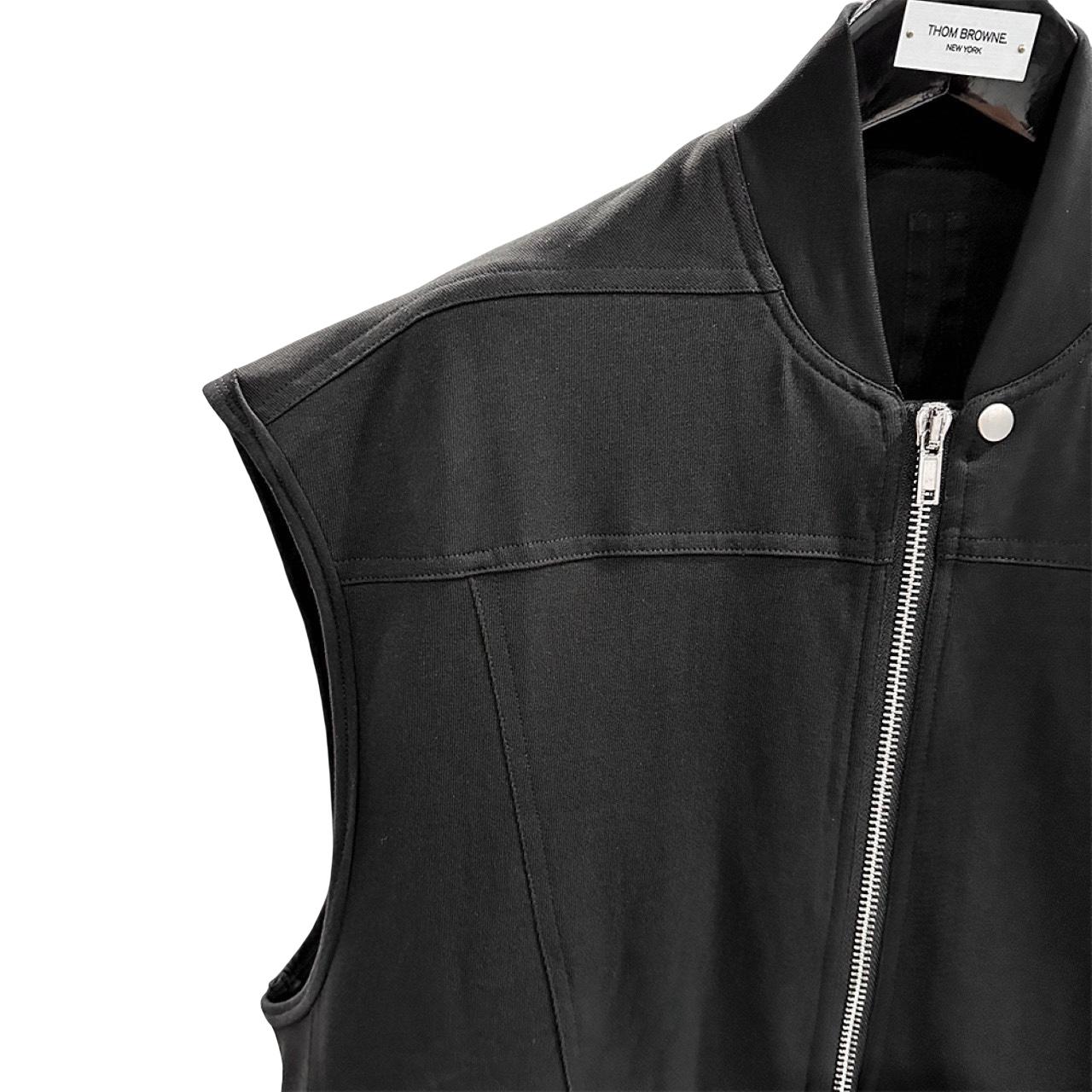 Rick Owens DRKSHDW Zip-up Cotton Vest - DesignerGu