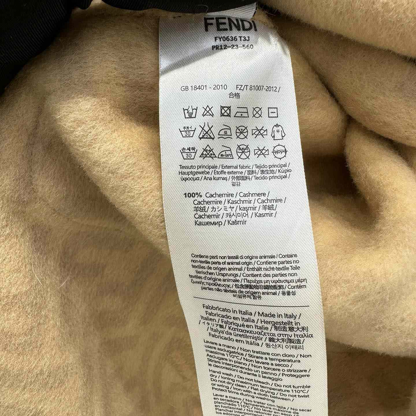 Fendi Wool Coat - DesignerGu