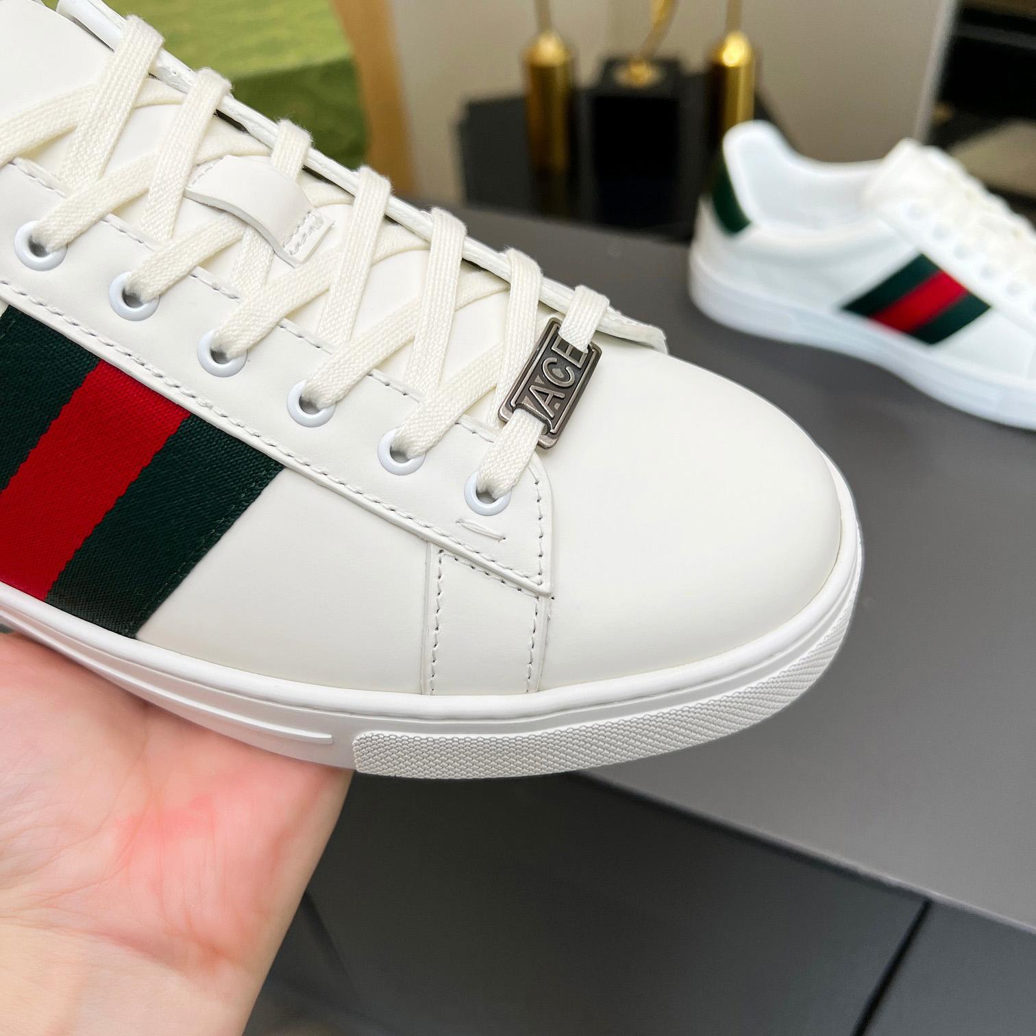 Gucci Ace Sneaker With Web - DesignerGu