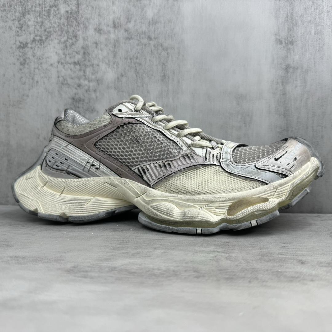 Balenciaga Stapler Sneaker In Beige/grey  - DesignerGu