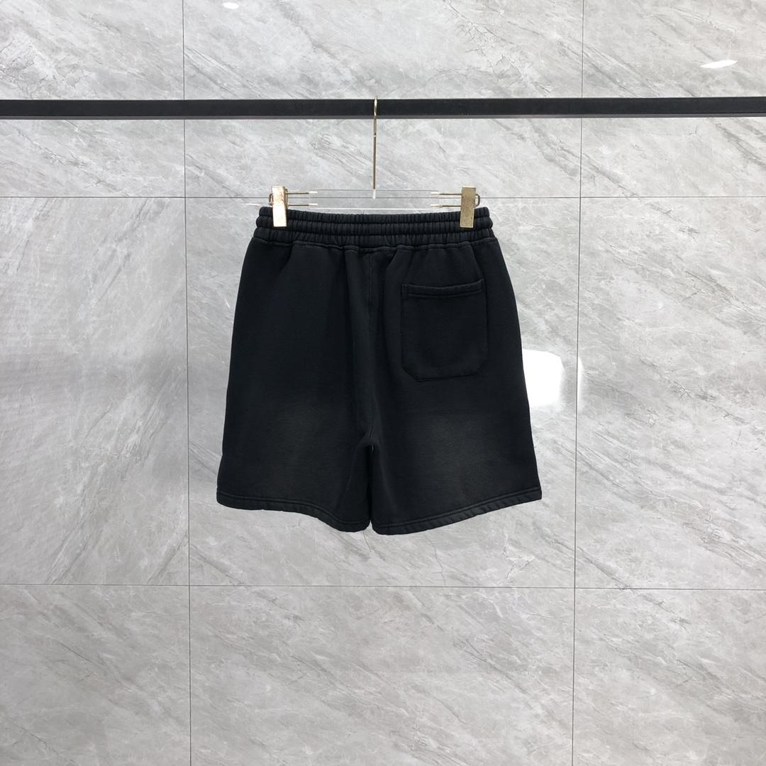 Amiri Logo-print Drawstring-waistband Shorts - DesignerGu