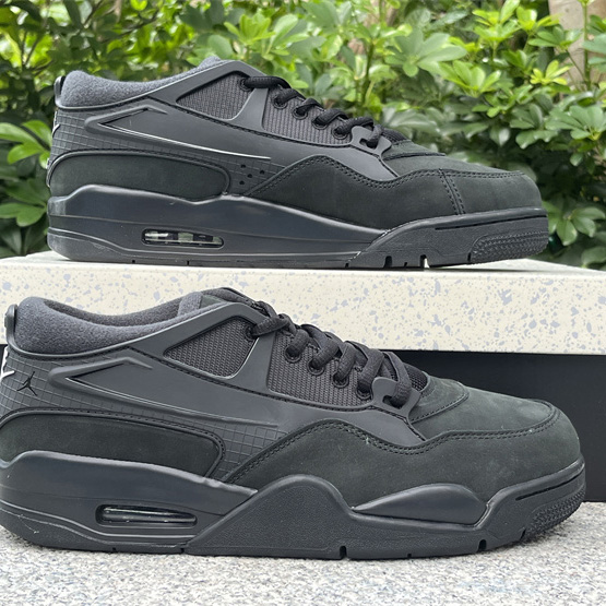 Air Jordan 4 RM “Black Cat” Sneakers     FQ7939-004 - DesignerGu