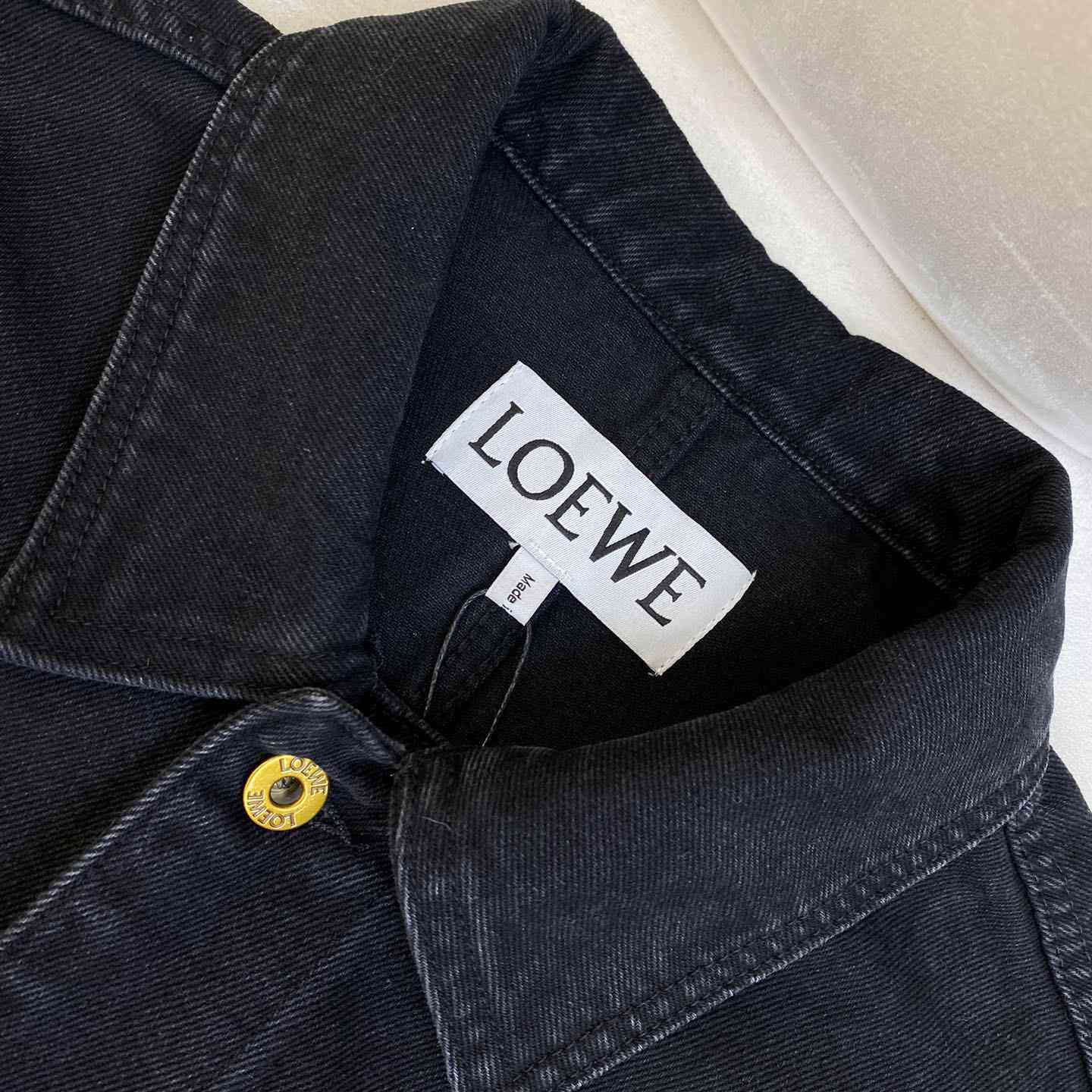 Loewe Black Workwear Jacket - DesignerGu