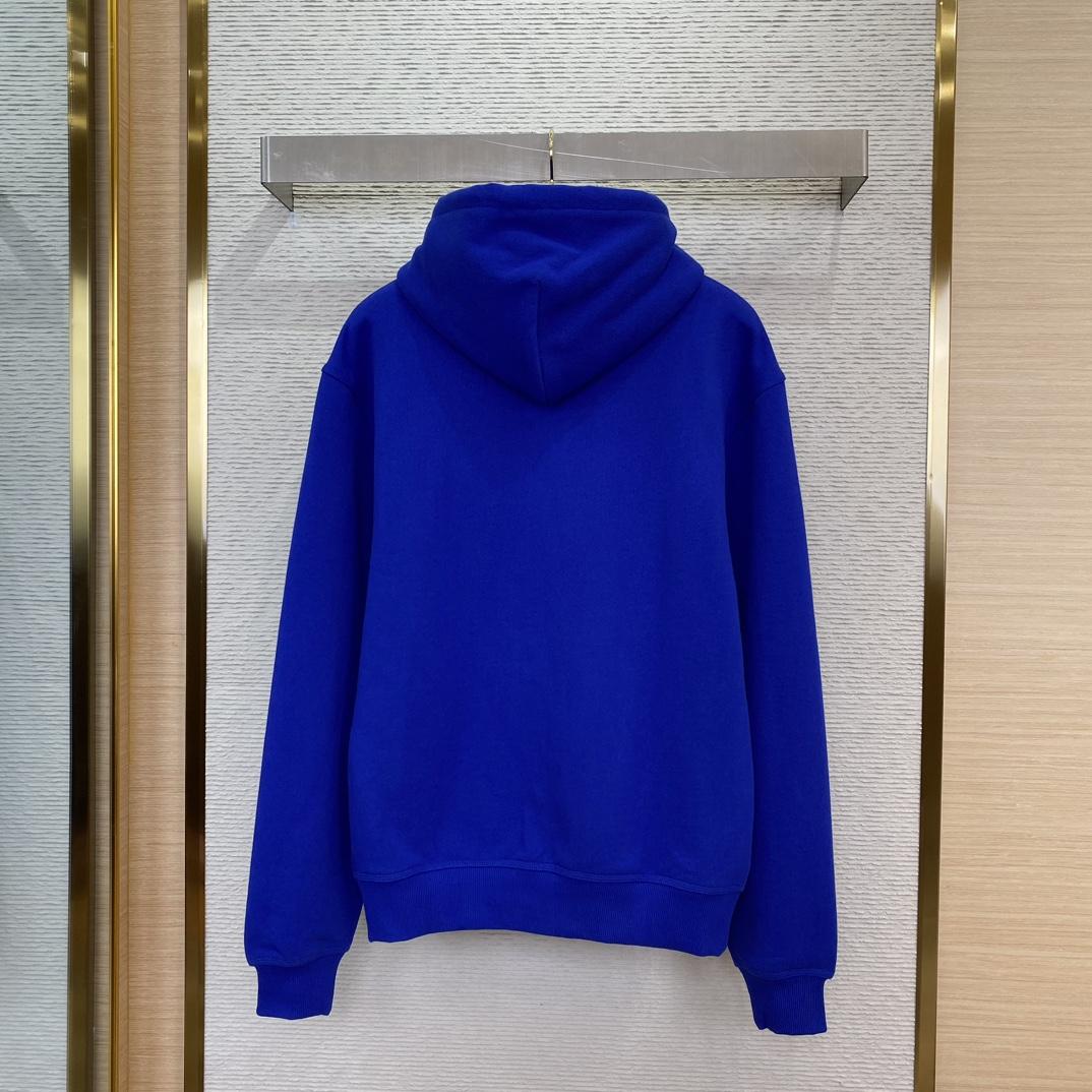 Burberry Cotton Zip Hoodie - DesignerGu