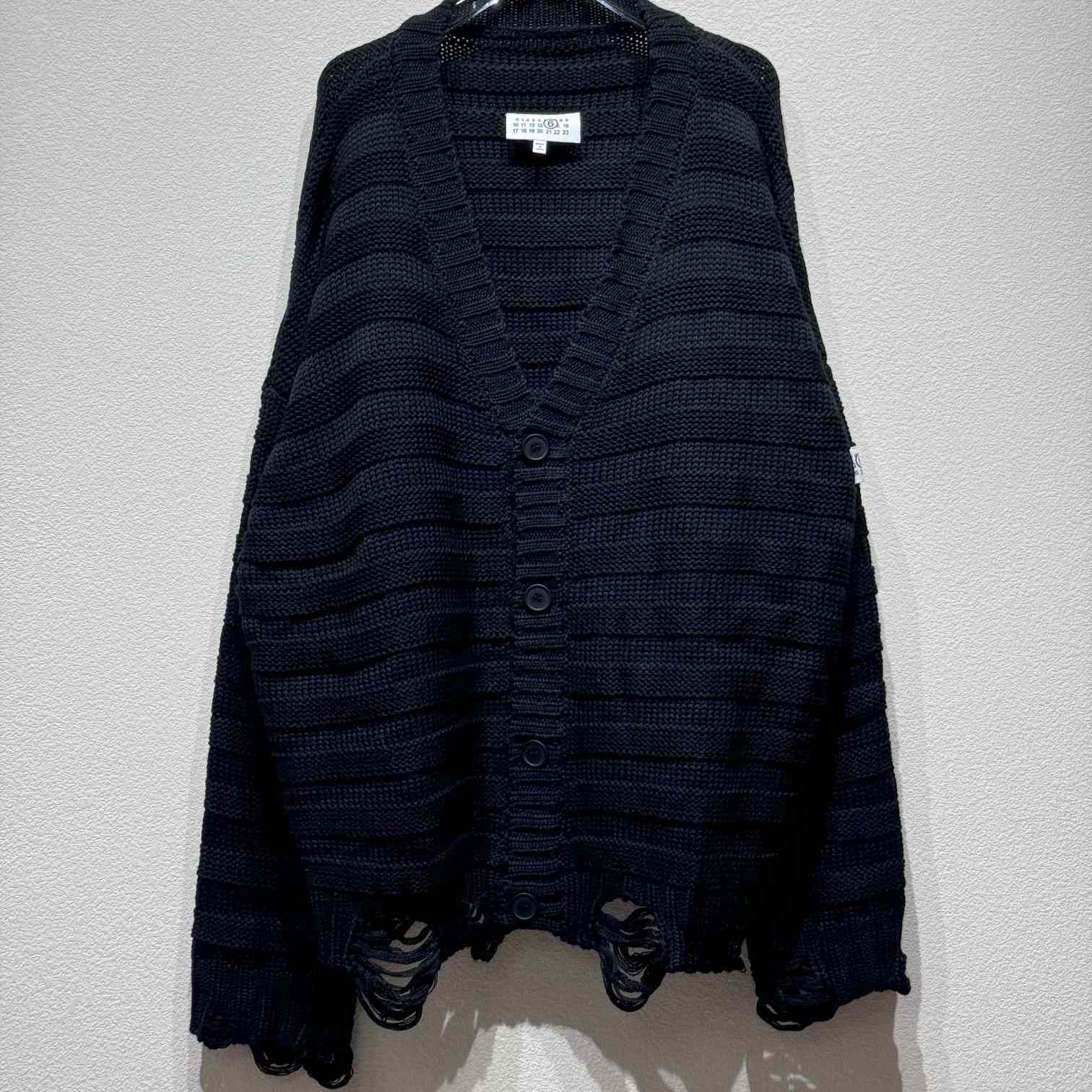 MM6 Maison Margiela V-neck Knited Cardigan - DesignerGu