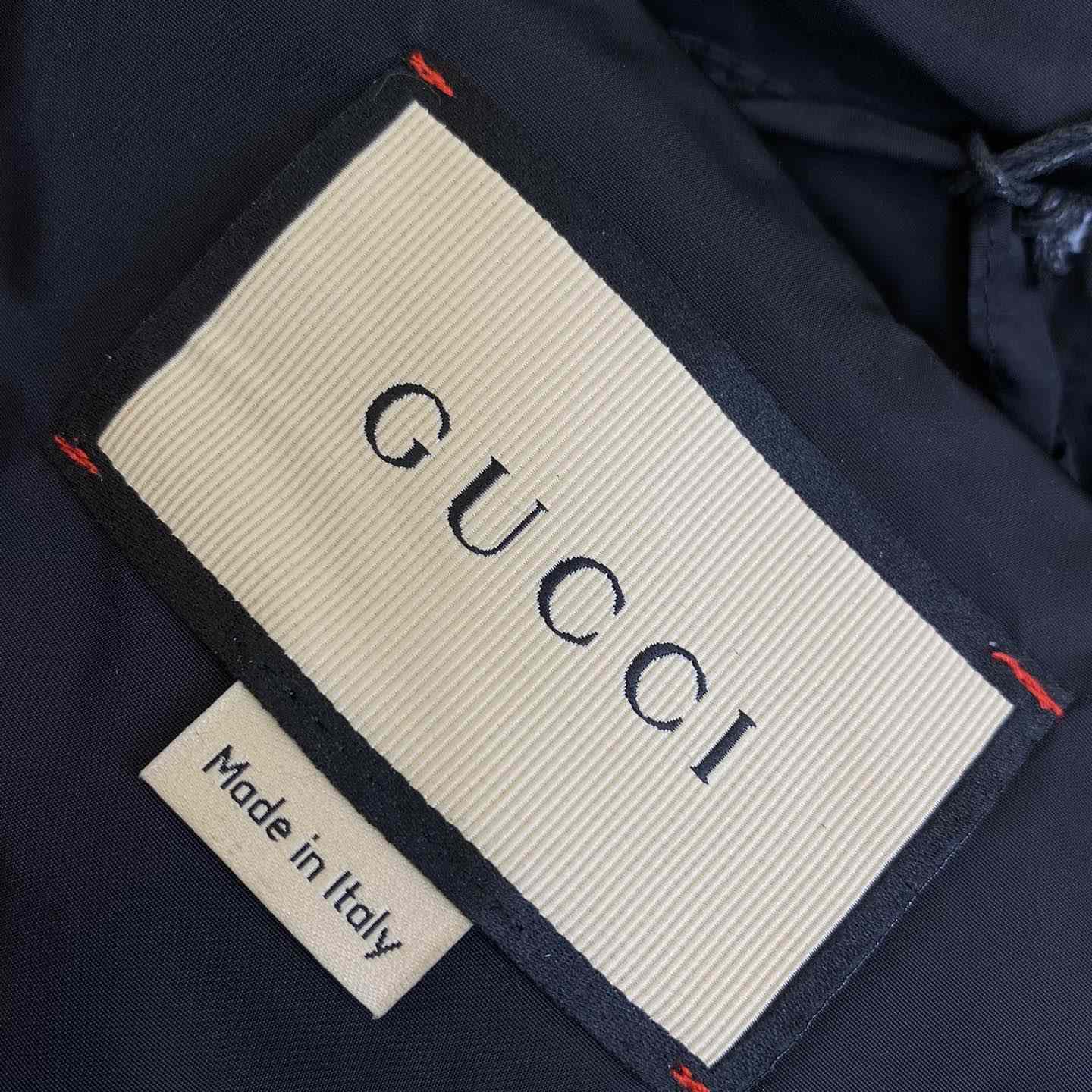 Gucci Jumbo GG Canvas Down Vest - DesignerGu