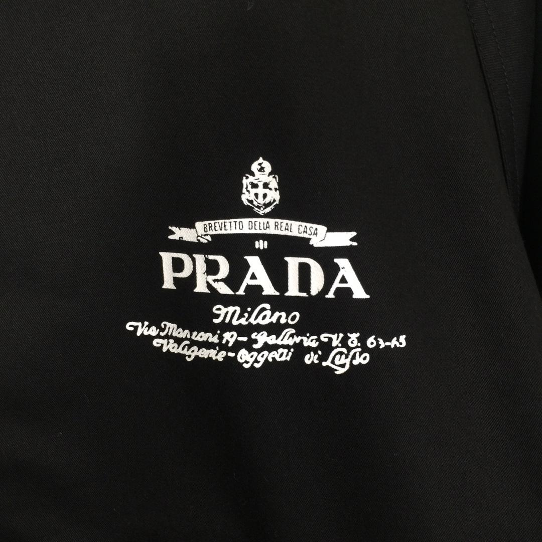 Prada Cotton Blend Jacket - DesignerGu