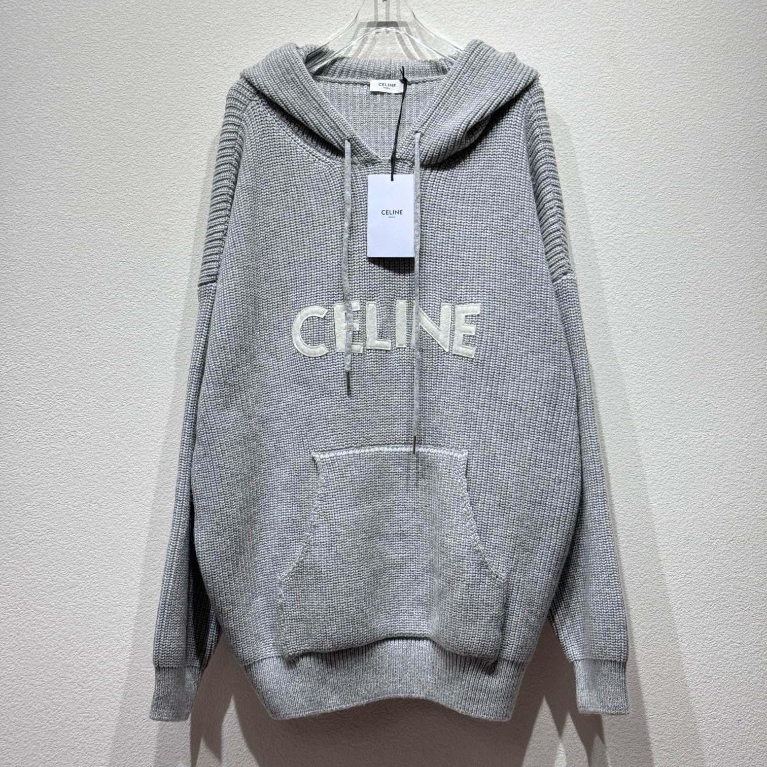 Celine Sweater In Ribbed Wool - DesignerGu