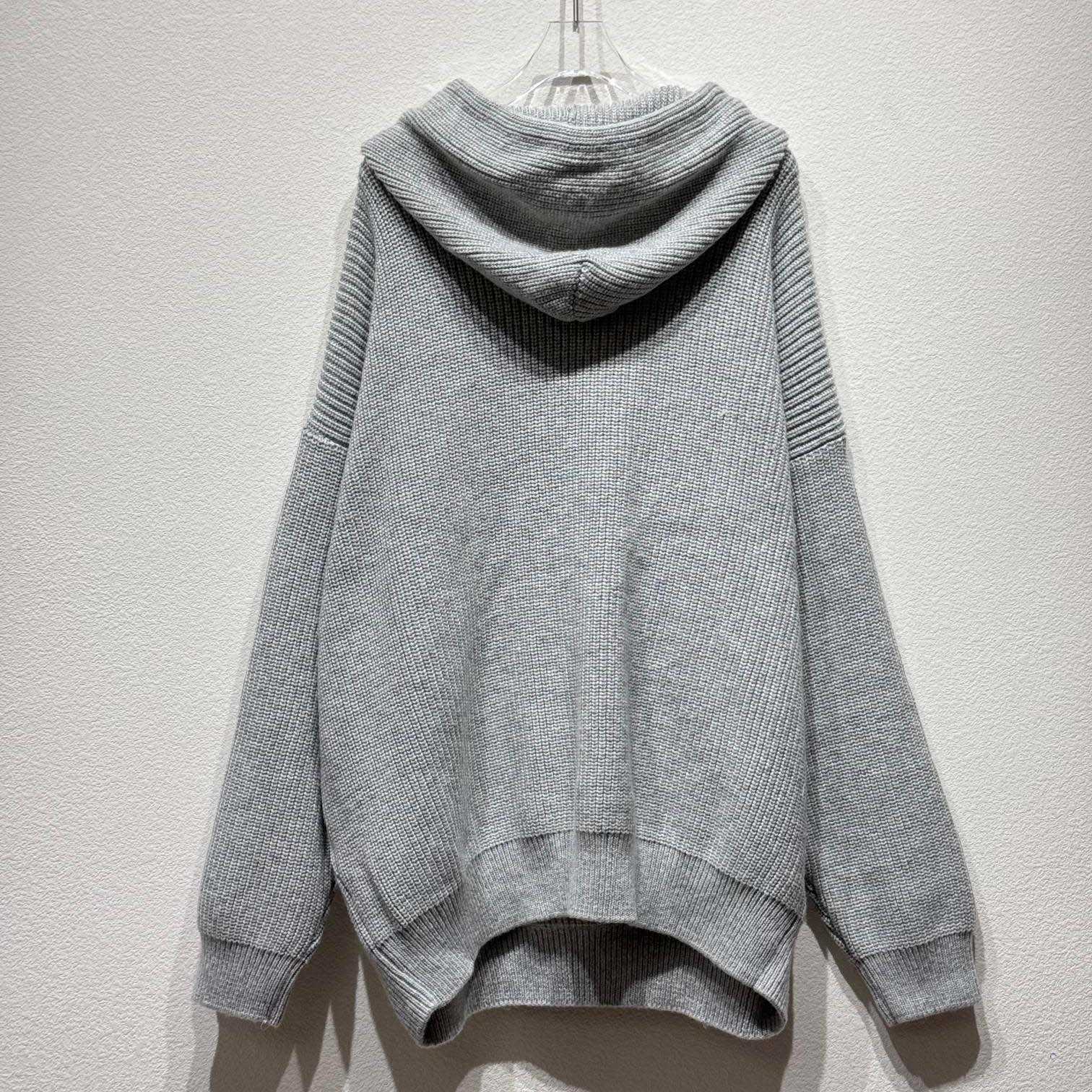 Celine Sweater In Ribbed Wool - DesignerGu