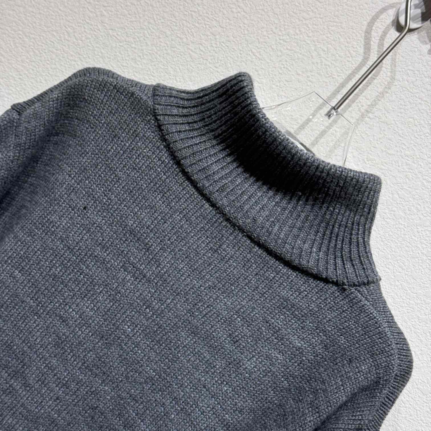 Celine Triomphe Trucker Sweater In Wool And Cashmere - DesignerGu