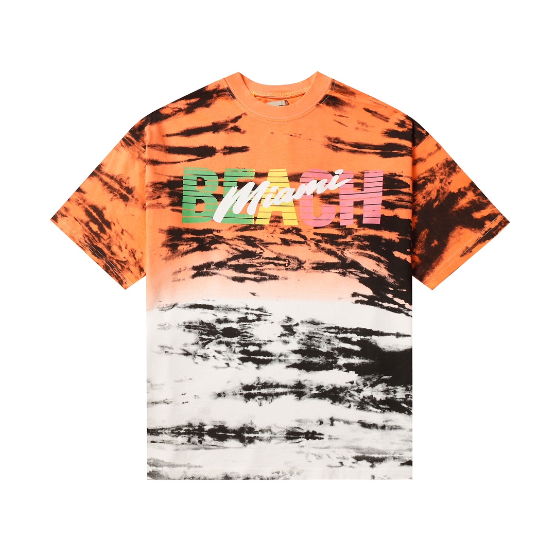 Gallery Dept. Miami Beach tiger-print T-shirt  - DesignerGu