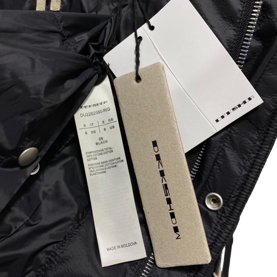 Rick Owens DRKSHDW Fishtail Parka - DesignerGu