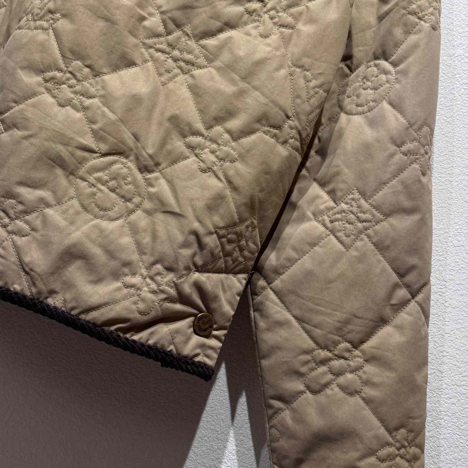 Louis Vuitton Monogram Padded Cotton Jacket   - DesignerGu