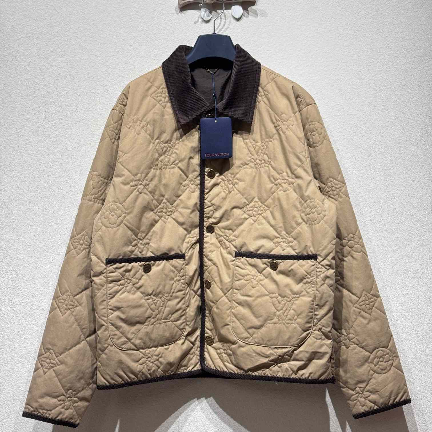 Louis Vuitton Monogram Padded Cotton Jacket   - DesignerGu